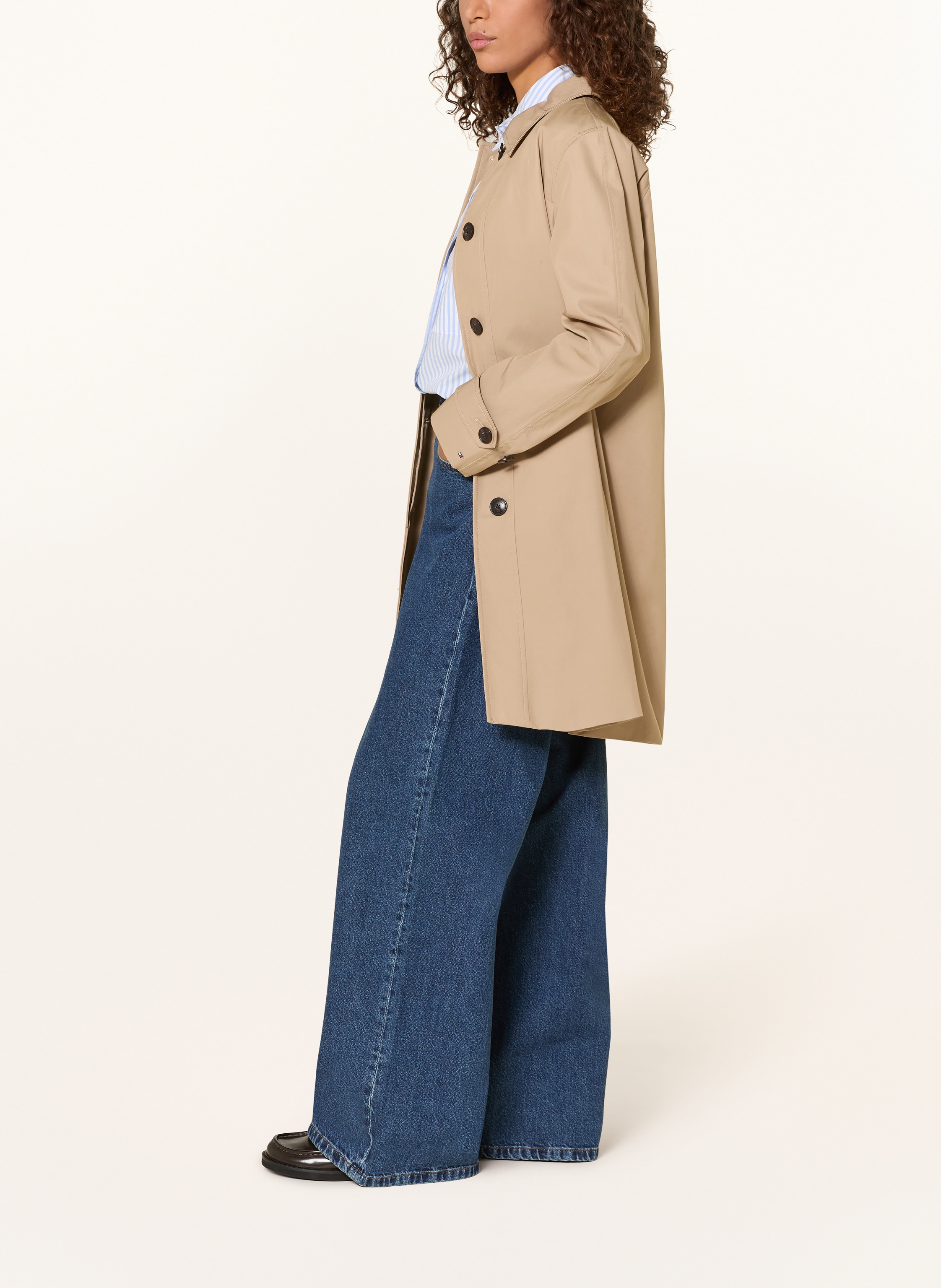 Thumbnail - Tommy Hilfiger Wide Leg Jeans blau