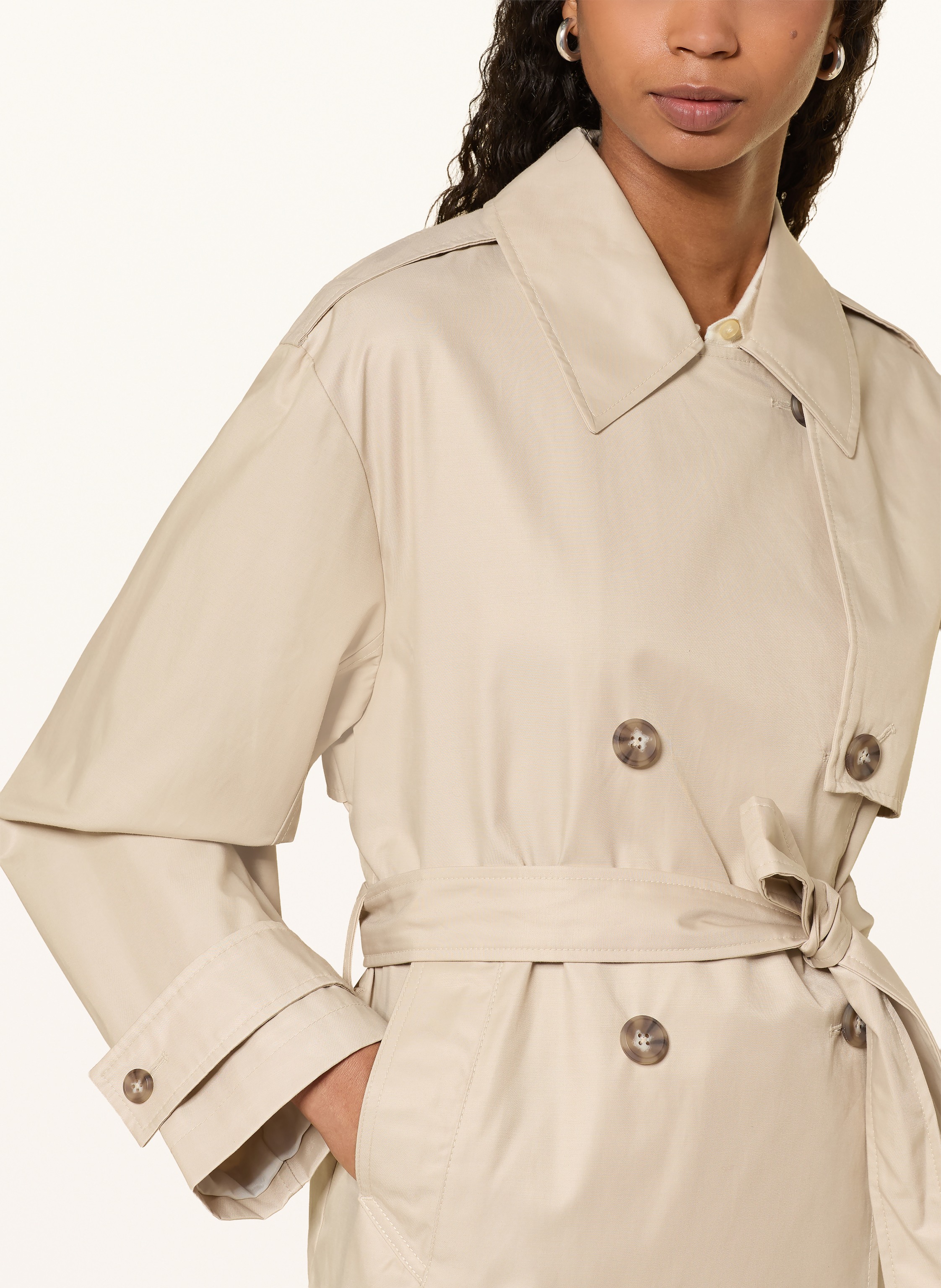 Thumbnail - Calvin Klein Trench-Jacke beige