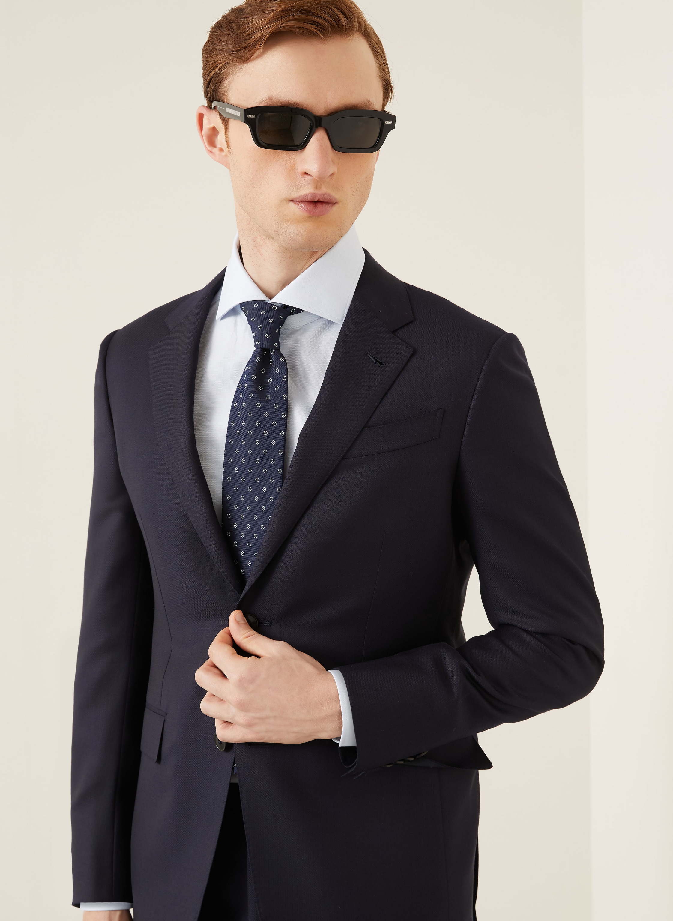 Thumbnail - Zegna Anzug Extra Slim Fit blau