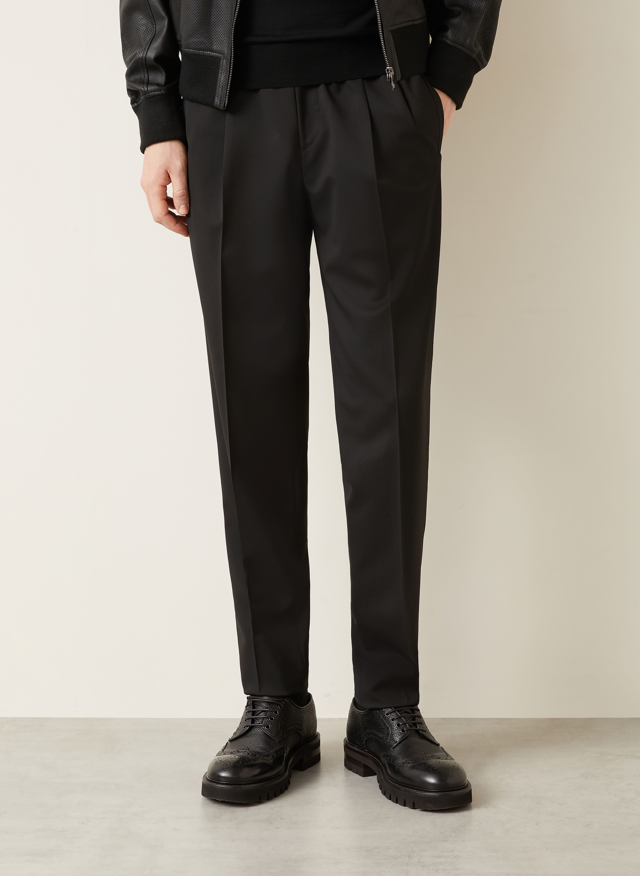 Thumbnail - Zegna Hose Im Jogging-Stil Jogger Fit schwarz