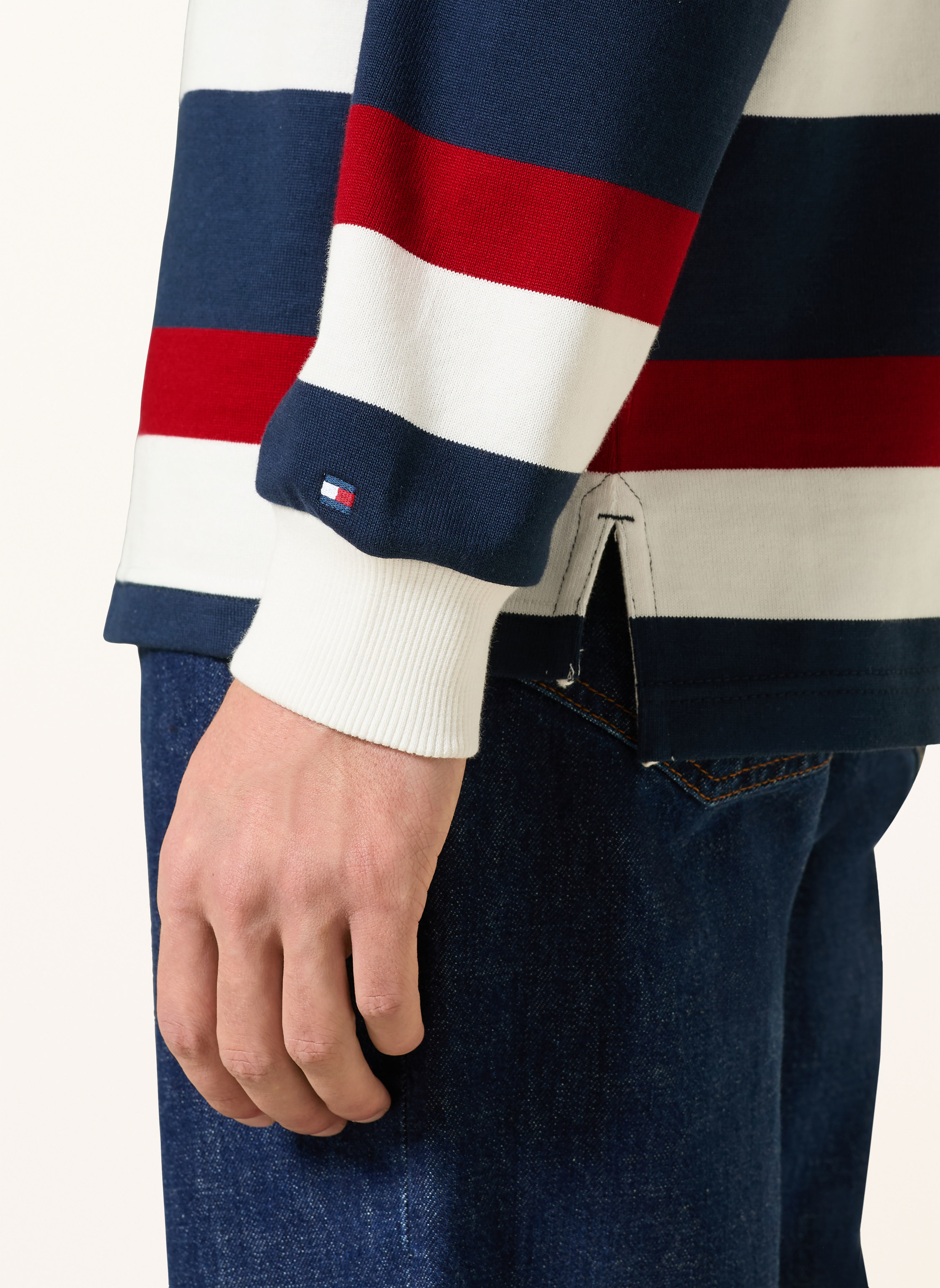 Thumbnail - Tommy Hilfiger Rugbyshirt rot