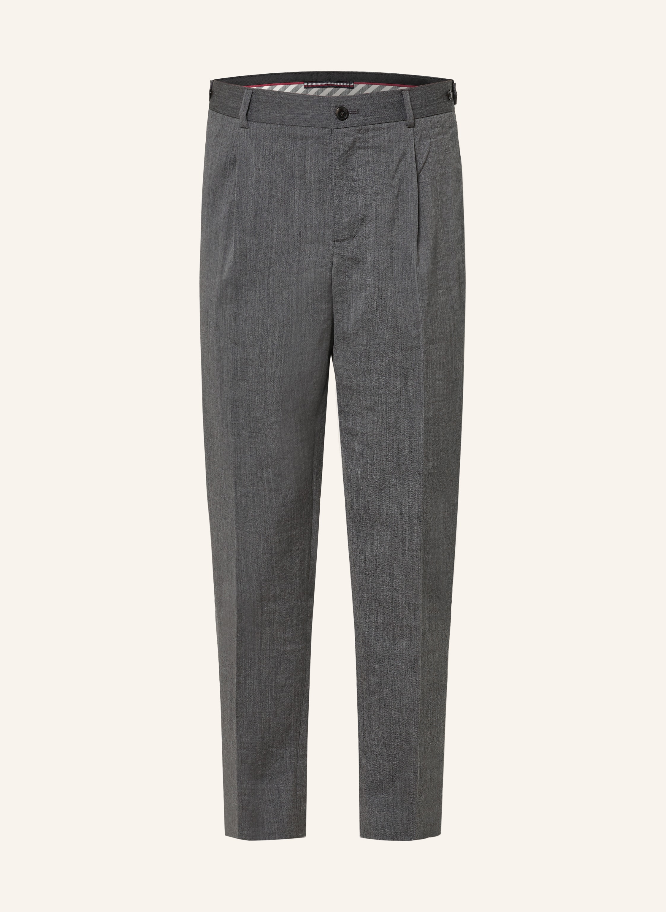 Tommy Hilfiger Hose Relaxed Tapered Fit grau