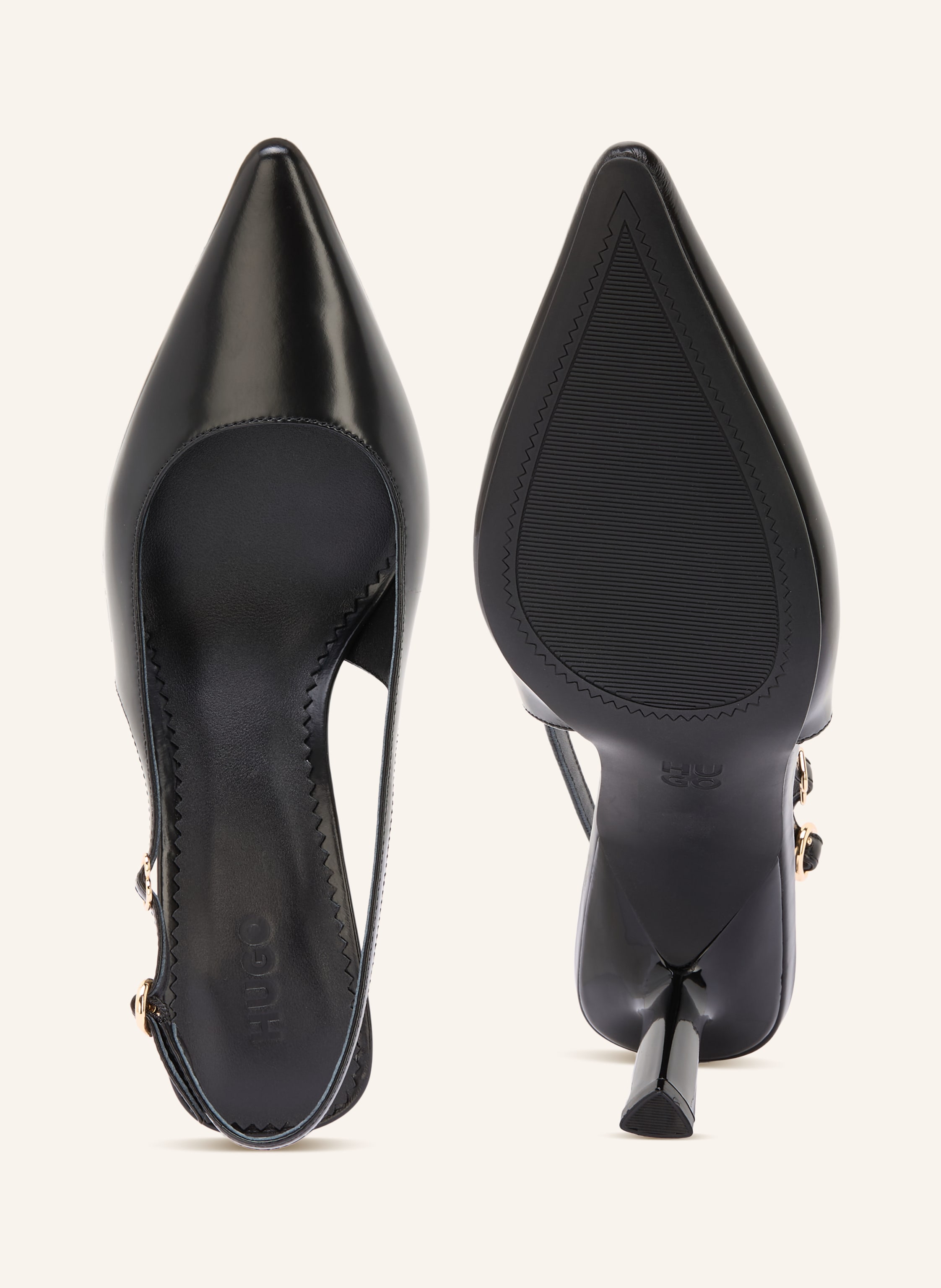 Thumbnail - Hugo Slingpumps Seleny schwarz