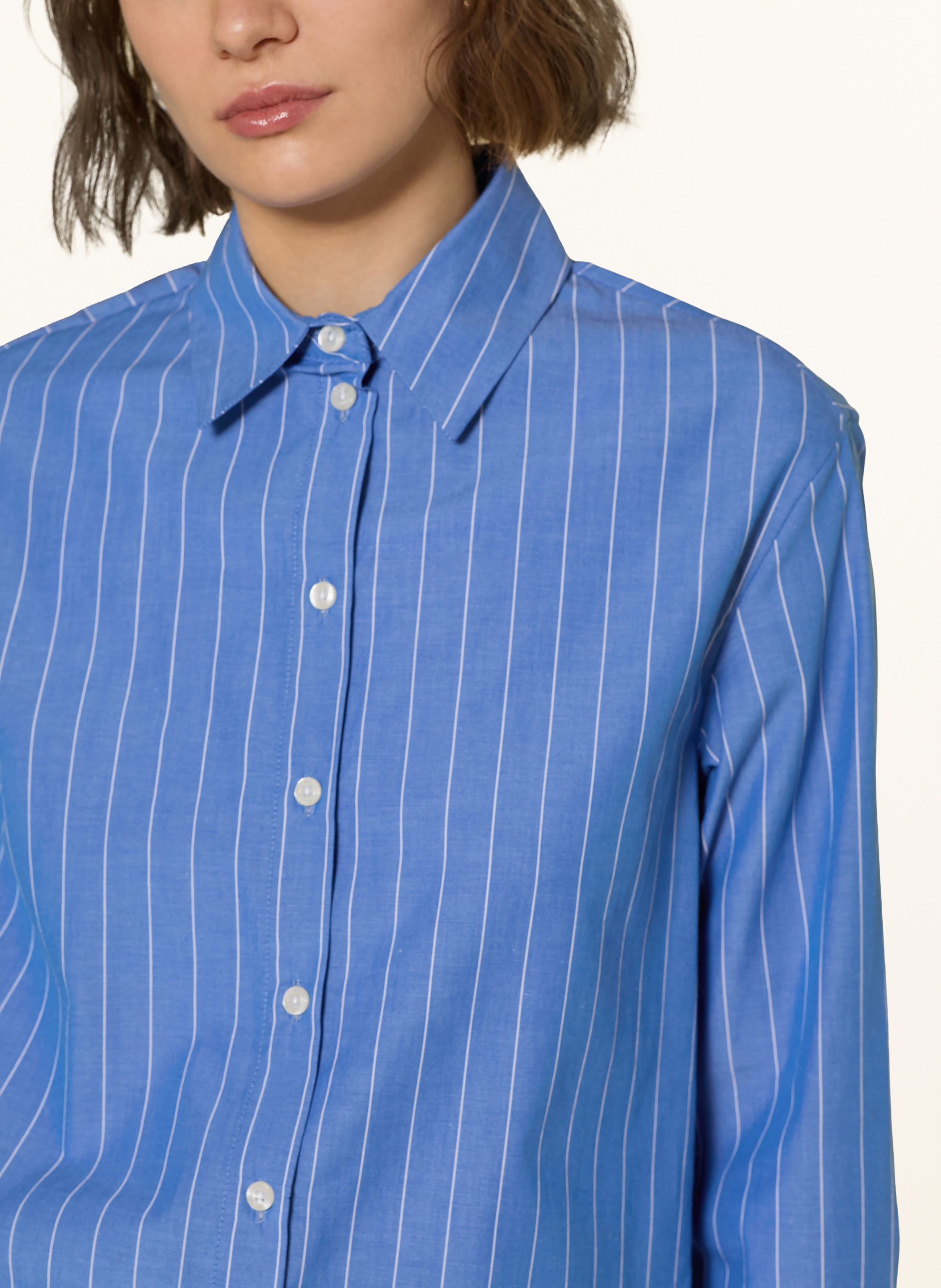 Thumbnail - Samsøe Samsøe Hemdbluse Samadisoni blau