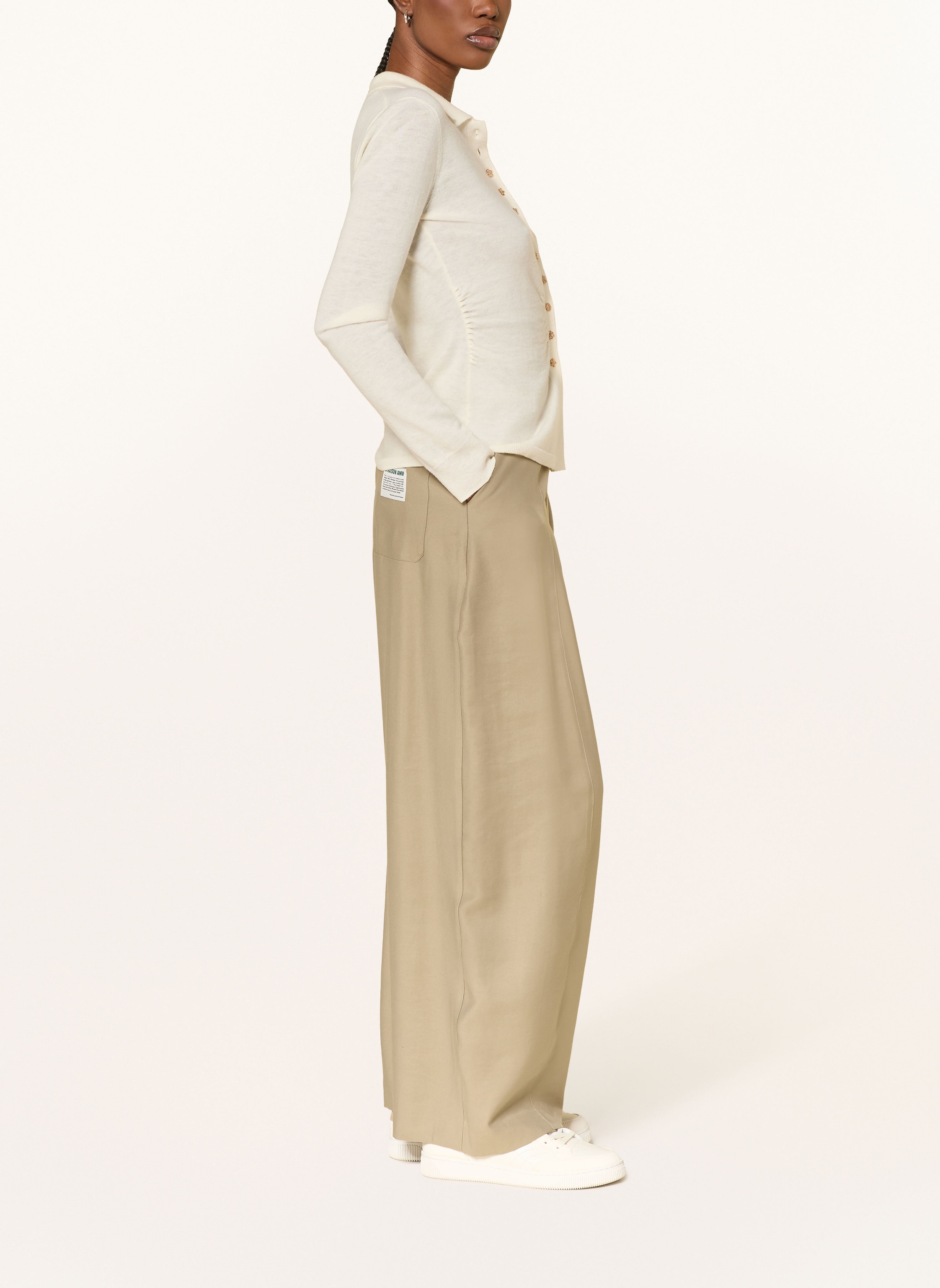 Thumbnail - American Vintage Marlenehose gruen