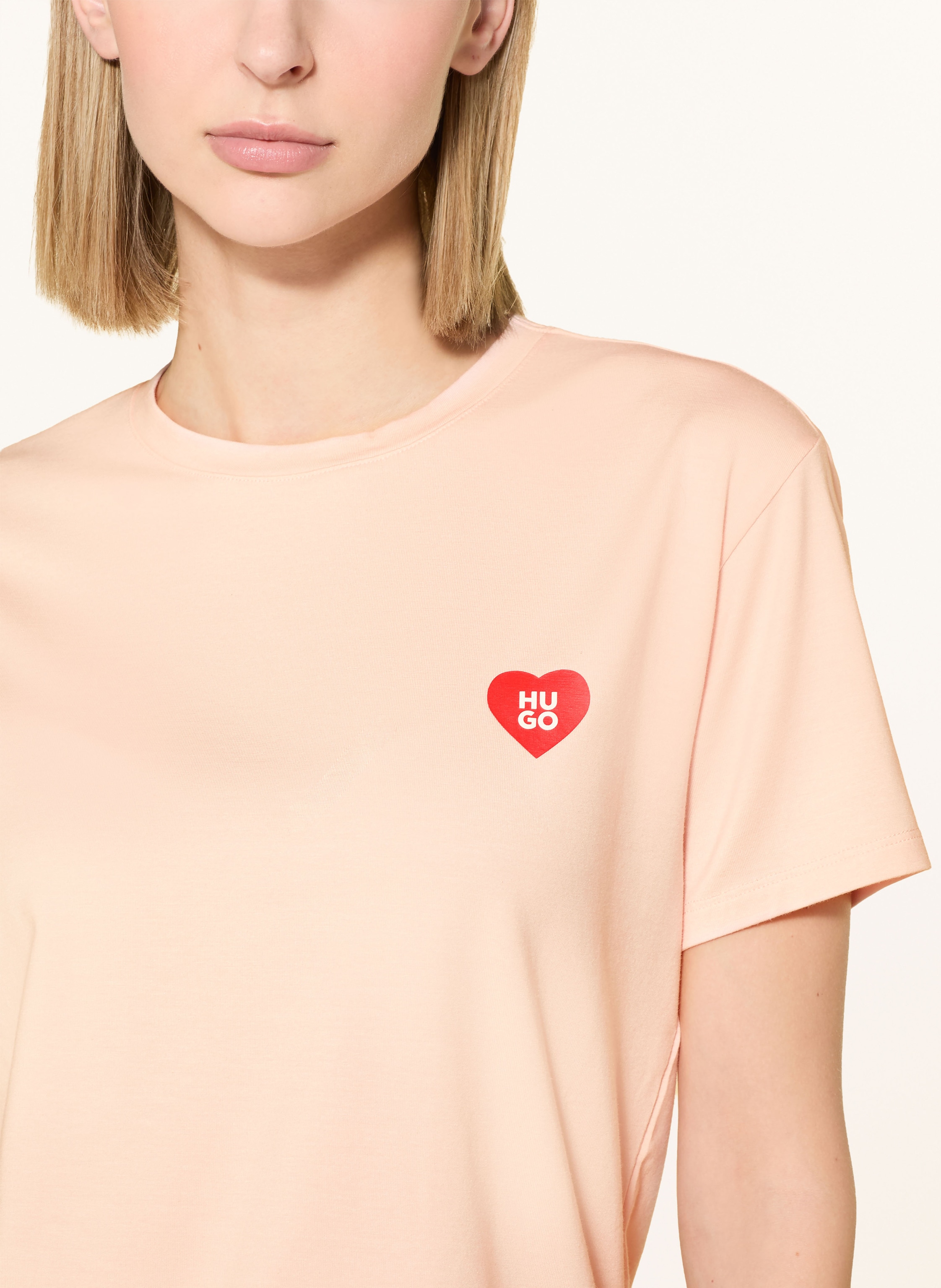 Thumbnail - Hugo Schlafshirt Night rosa