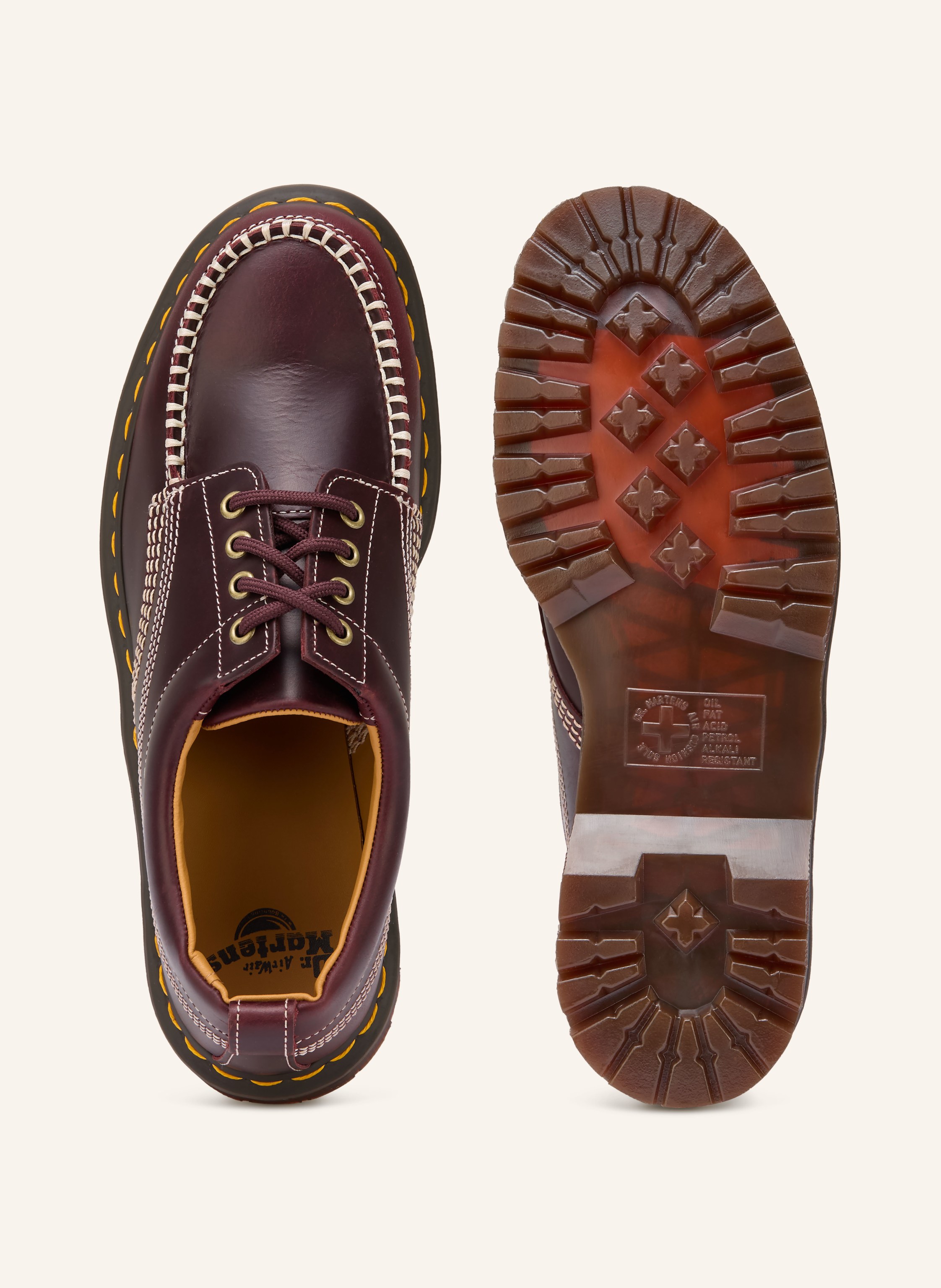 Thumbnail - Dr. Martens Schnürer Lowell rot