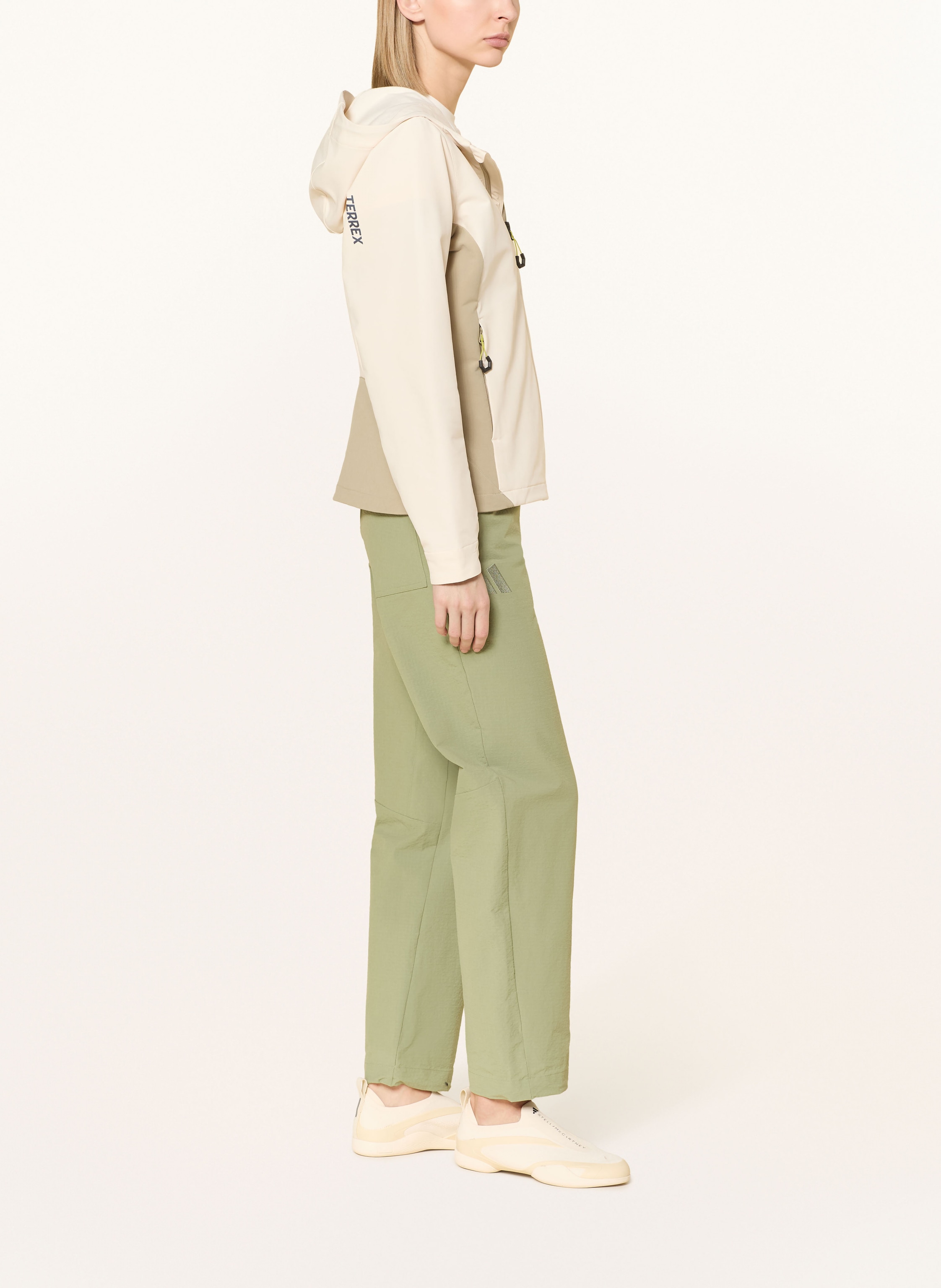 Thumbnail - Adidas Terrex Softshell-Jacke Multi beige