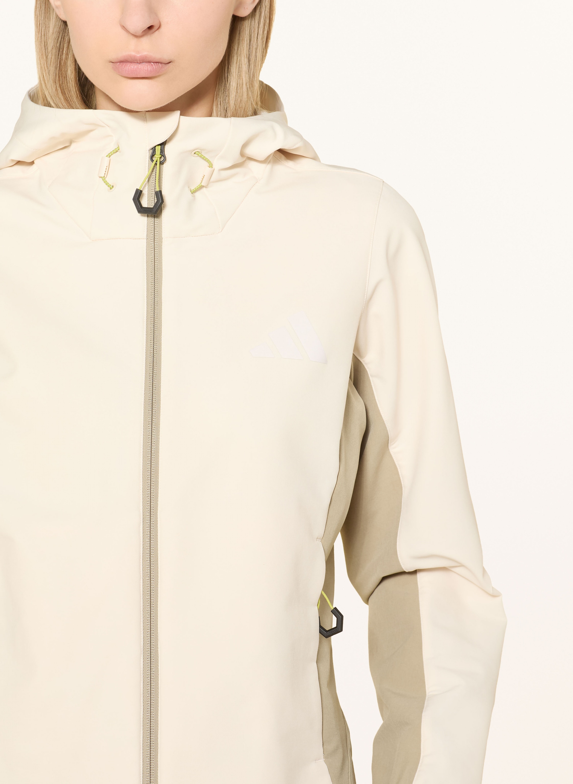 Thumbnail - Adidas Terrex Softshell-Jacke Multi beige