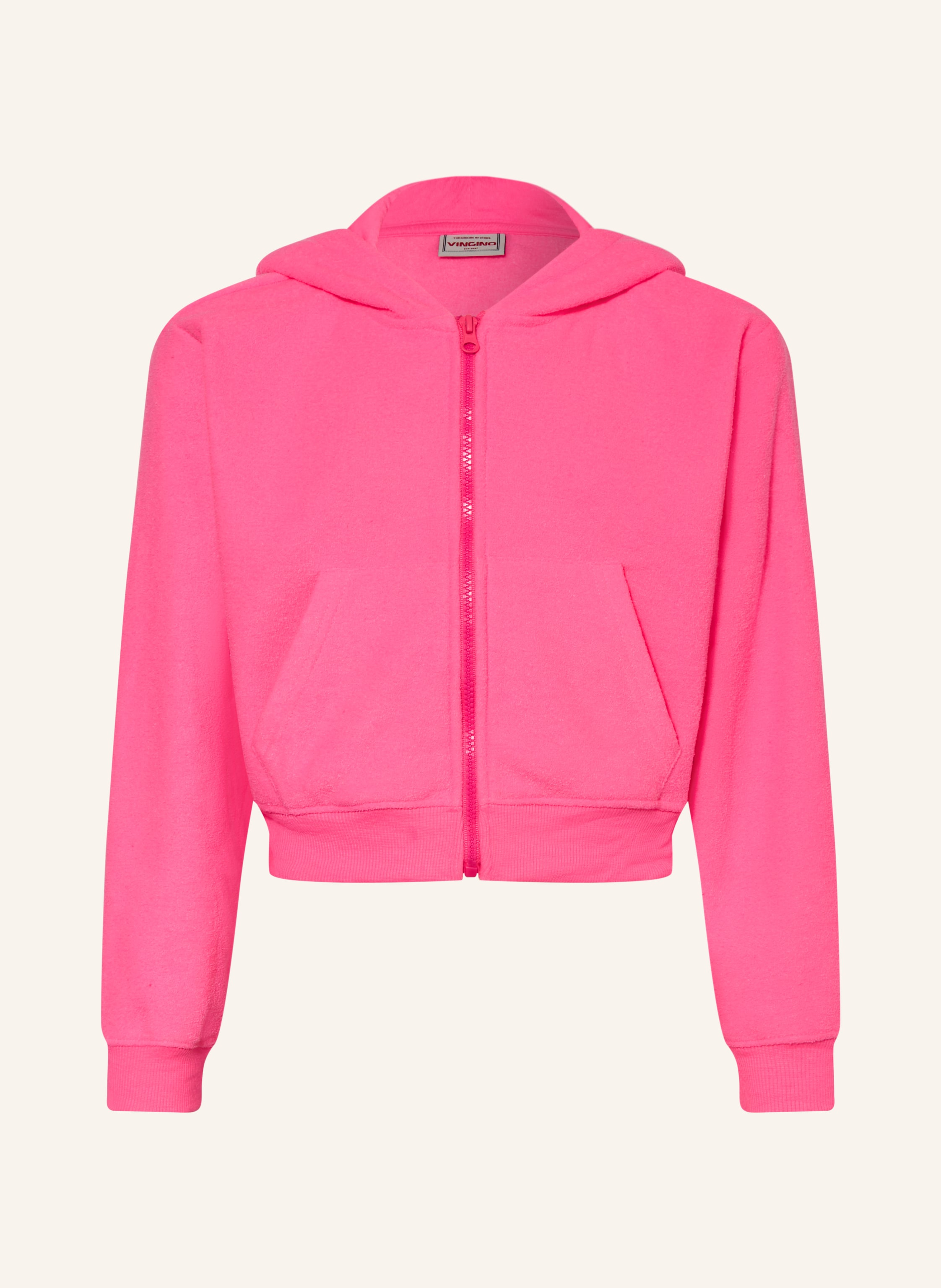 Vingino Frotteejacke Basic pink