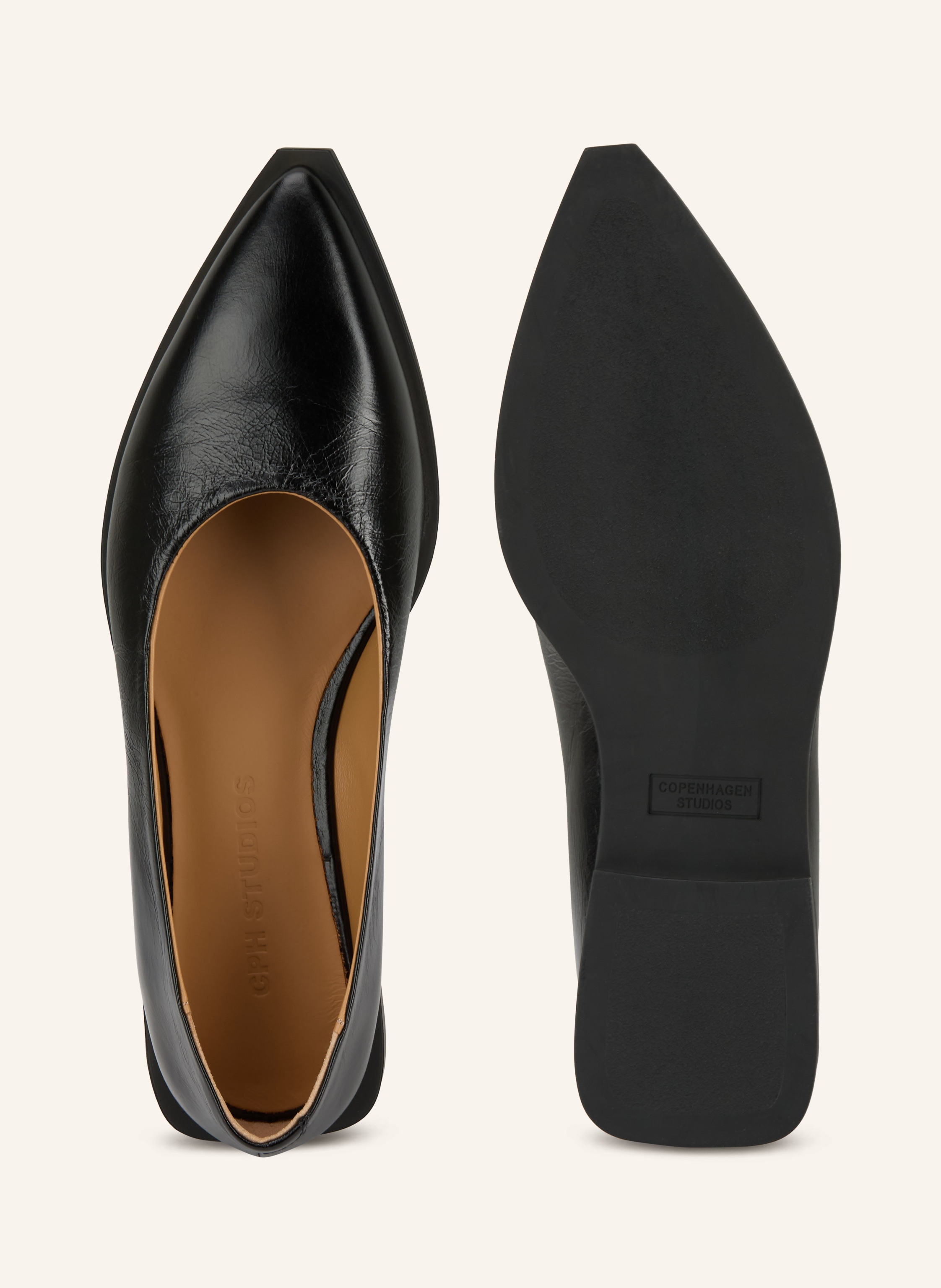 Thumbnail - Copenhagen Studios Ballerinas cph415 schwarz