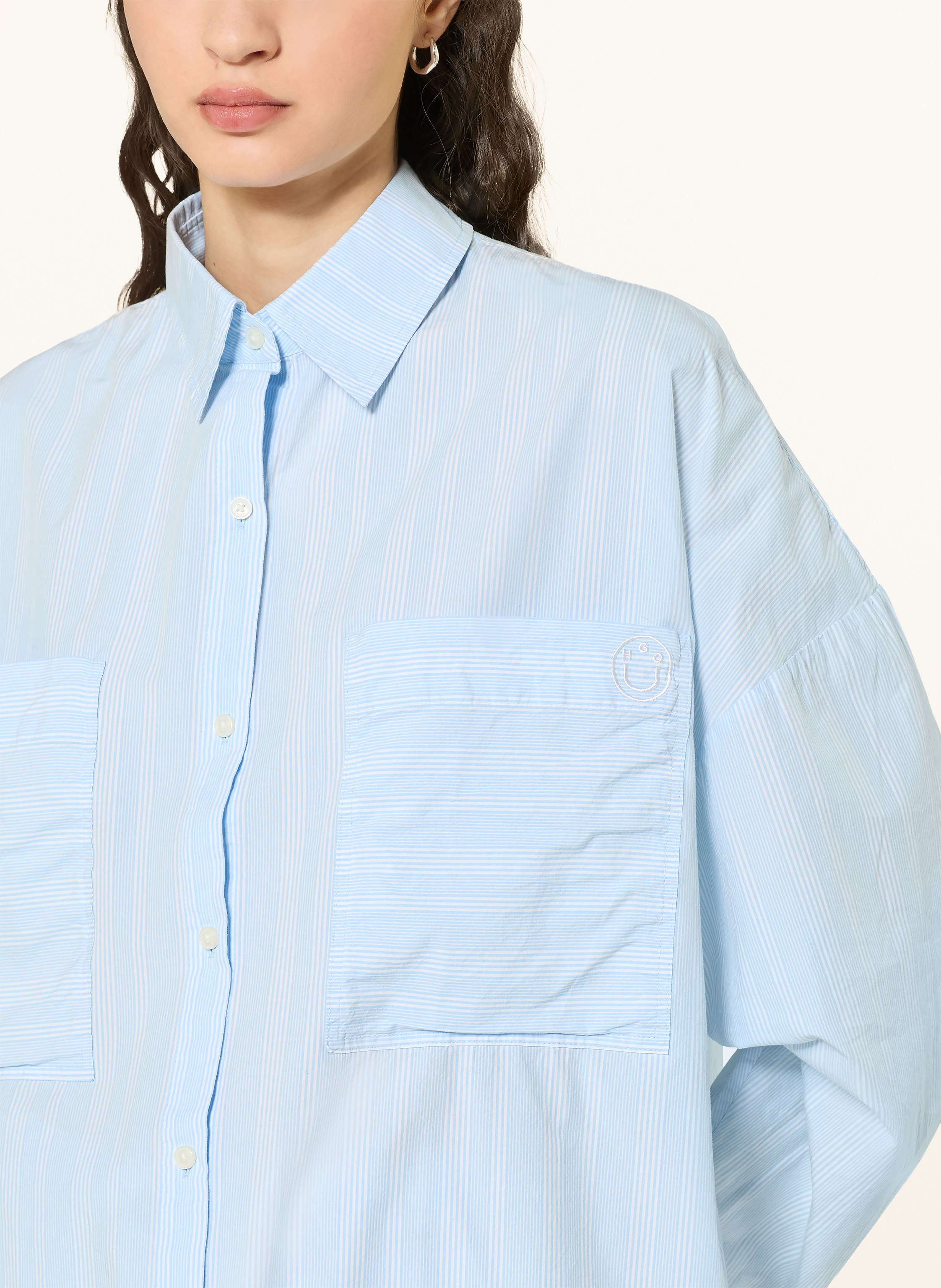 Thumbnail - Hugo Hemdbluse Edafena blau