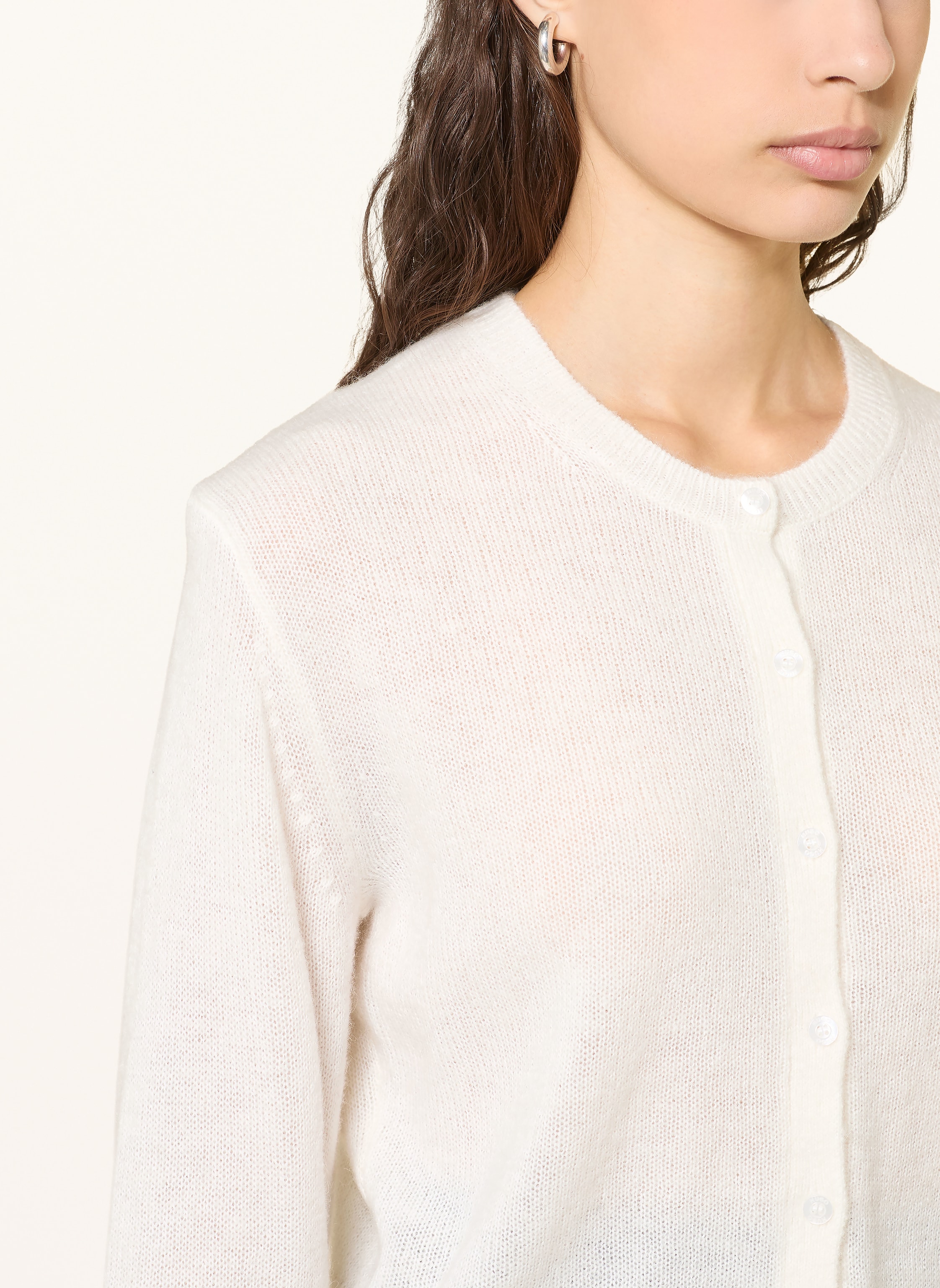 Thumbnail - Hugo Strickjacke Stefbra weiss