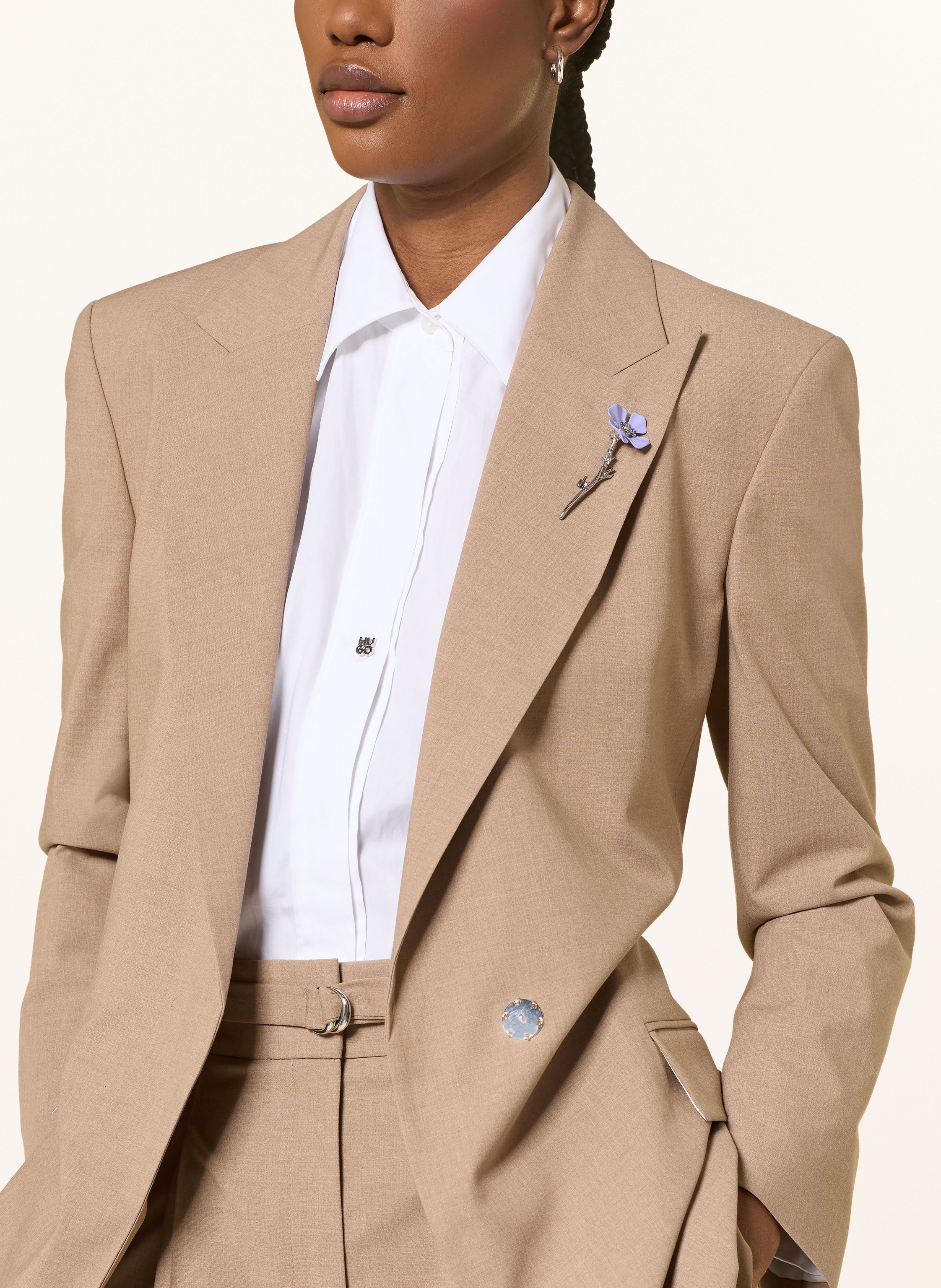 Thumbnail - Hugo Blazer Abivale beige