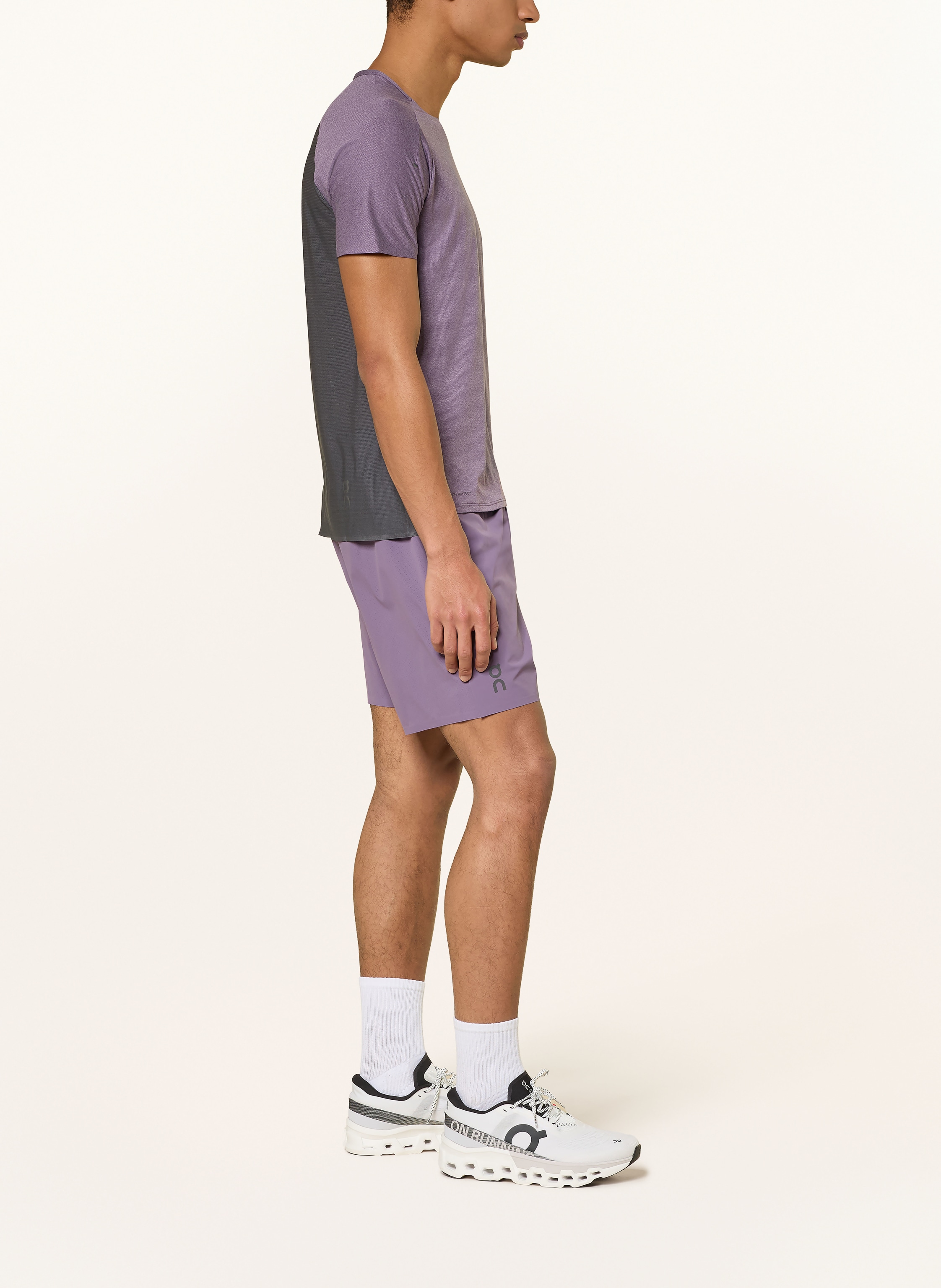Thumbnail - On 2-In-1-Laufshorts Performance lila