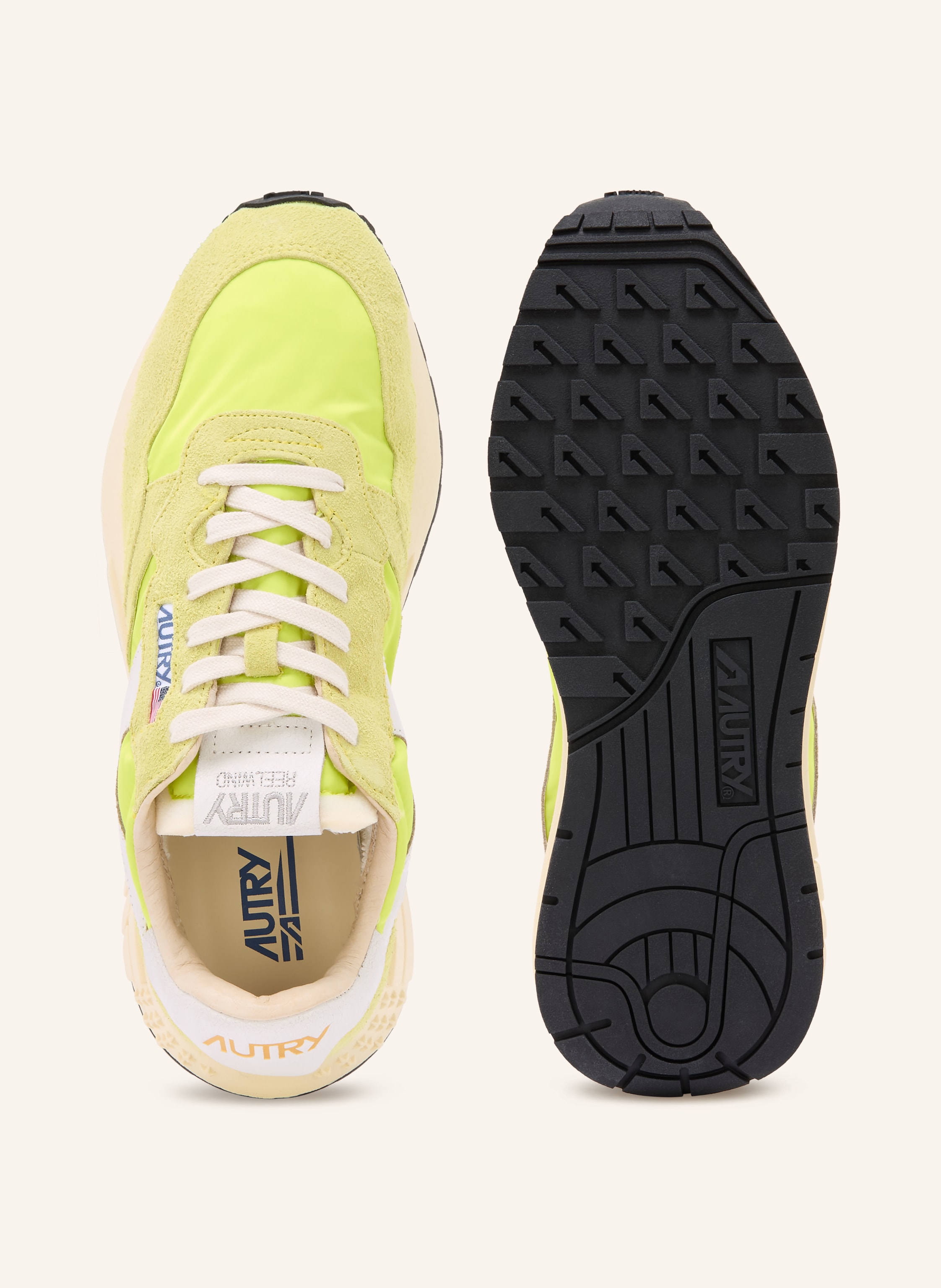 Thumbnail - Autry Sneaker Reelwind Low Nc gelb