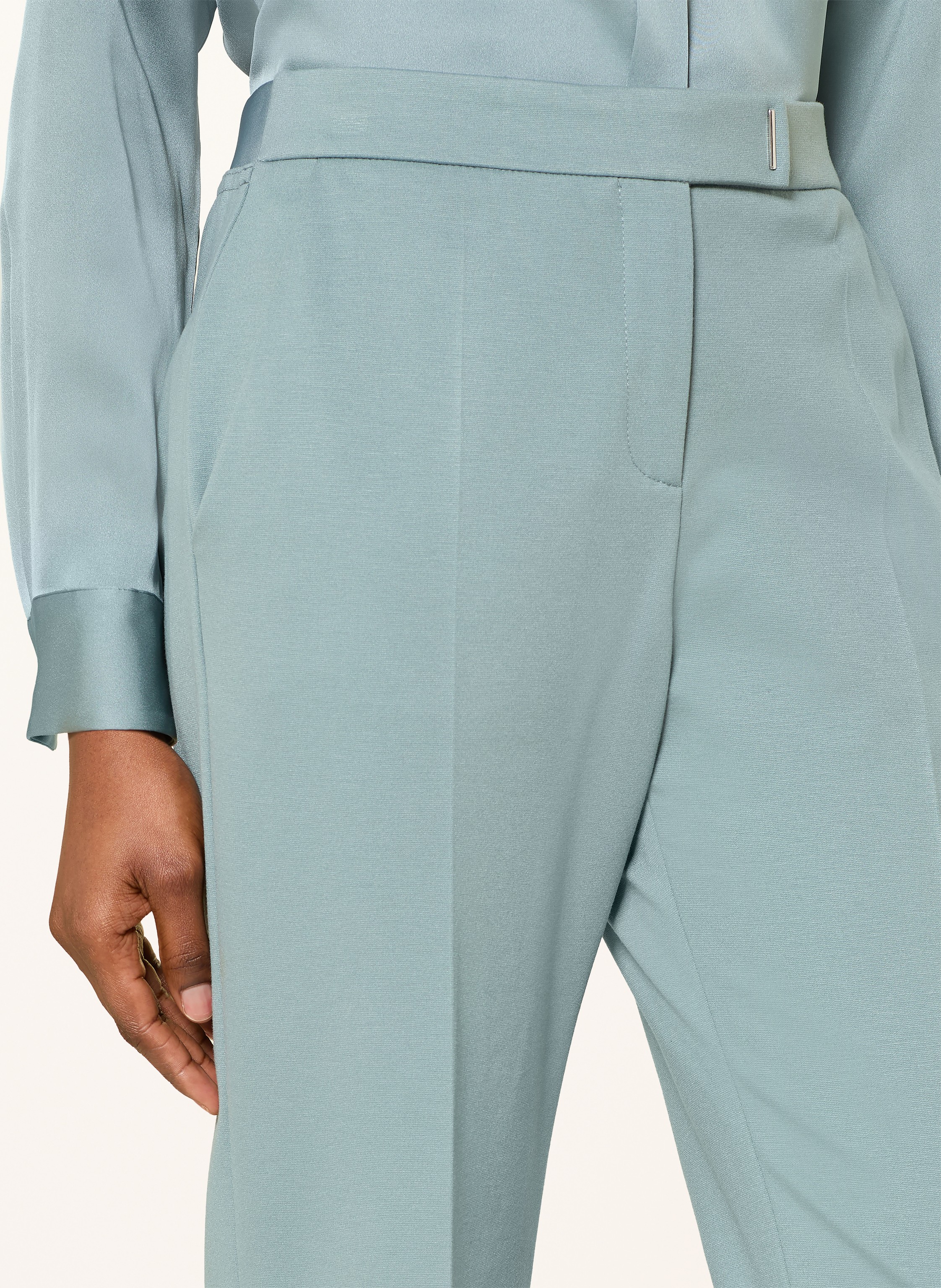 Boss Jerseyhose Talia blau – Bild 2