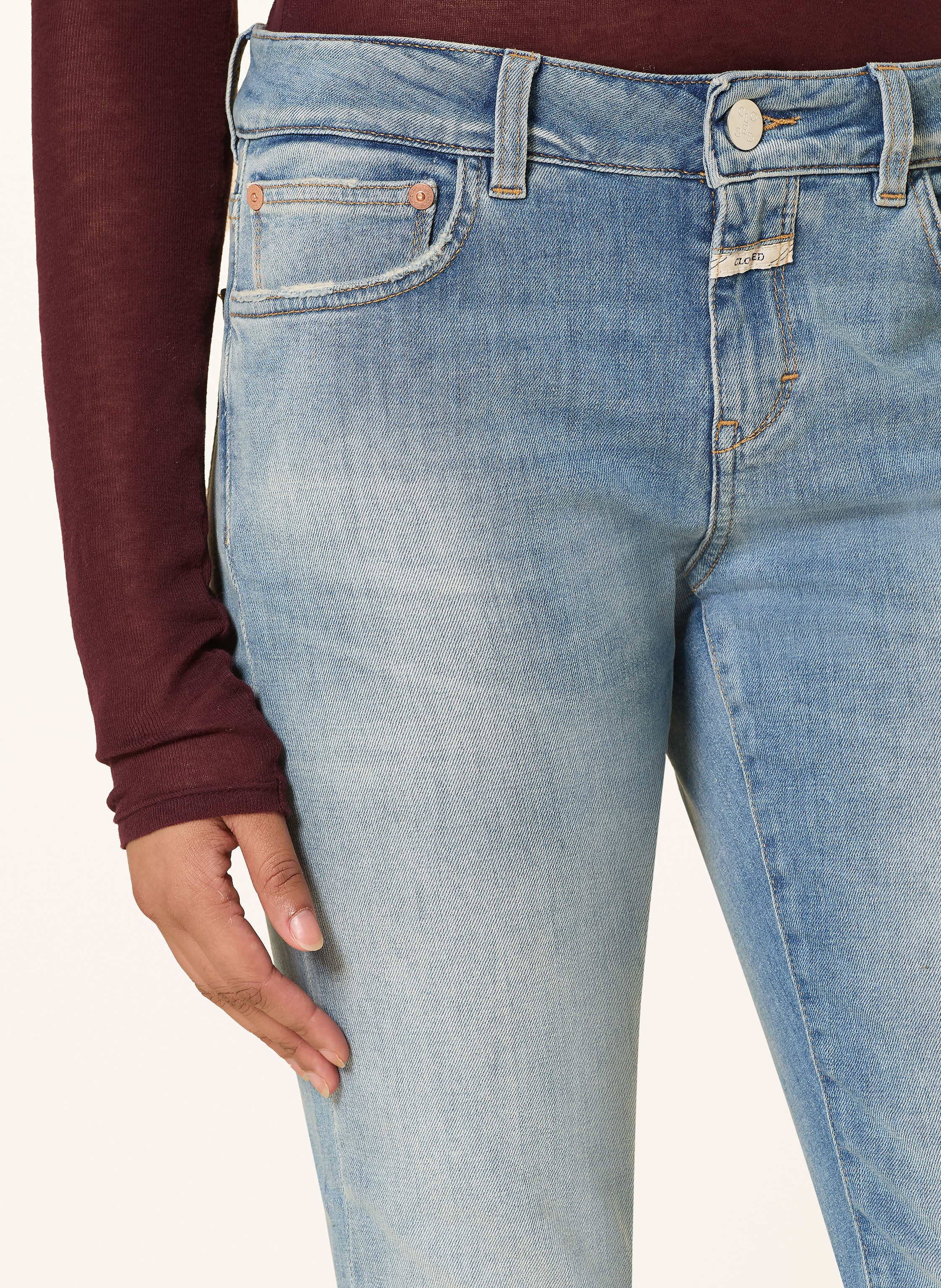 Thumbnail - Closed Skinny Jeans Baker blau
