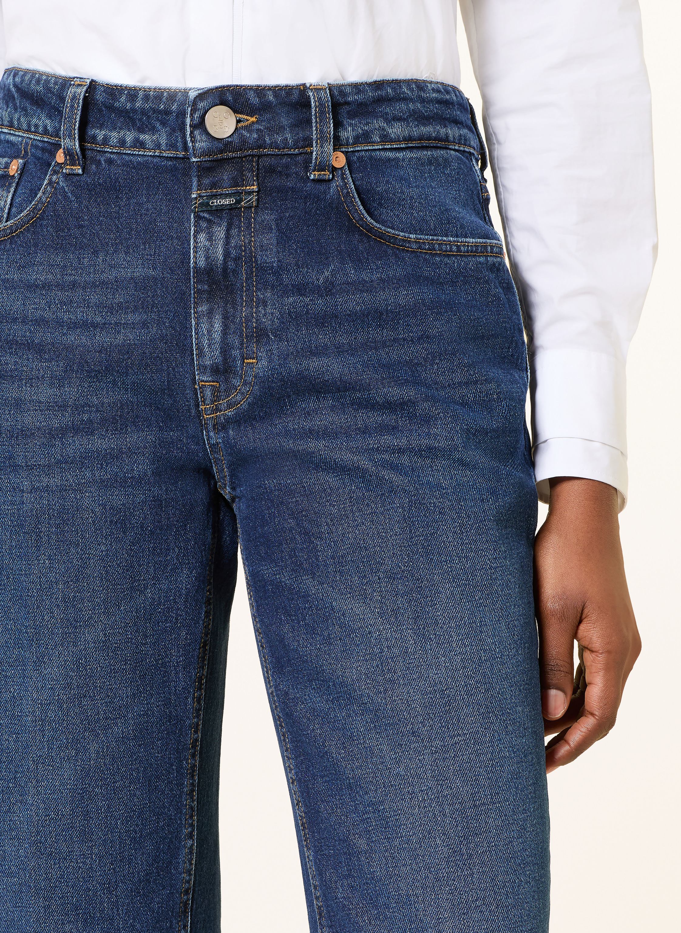 Thumbnail - Closed Straight Jeans Milo blau