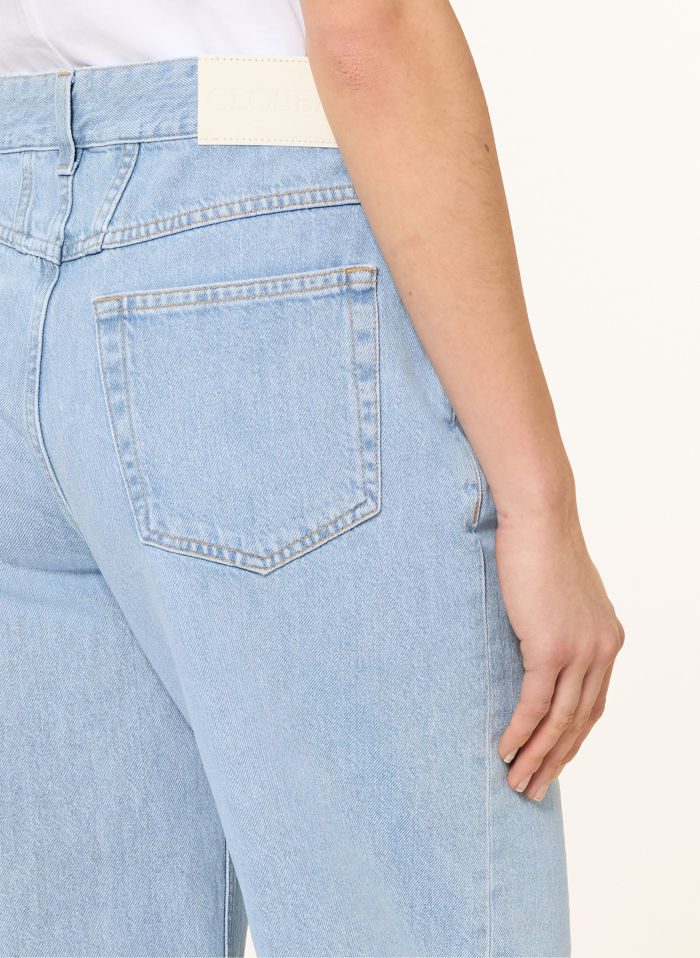 Thumbnail - Closed Wide Leg Jeans Nikka blau