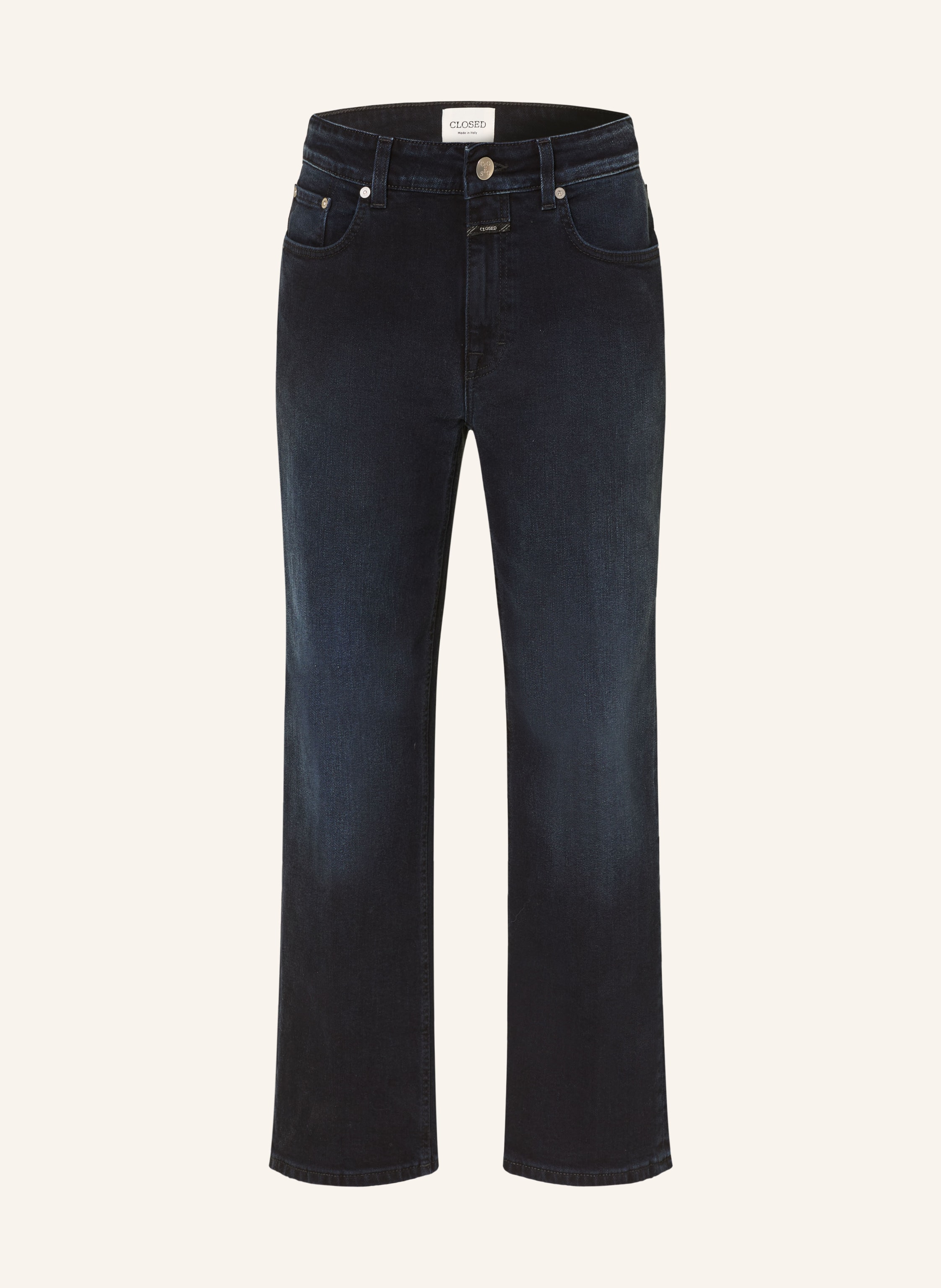 Closed Cropped Jeans Milo blau