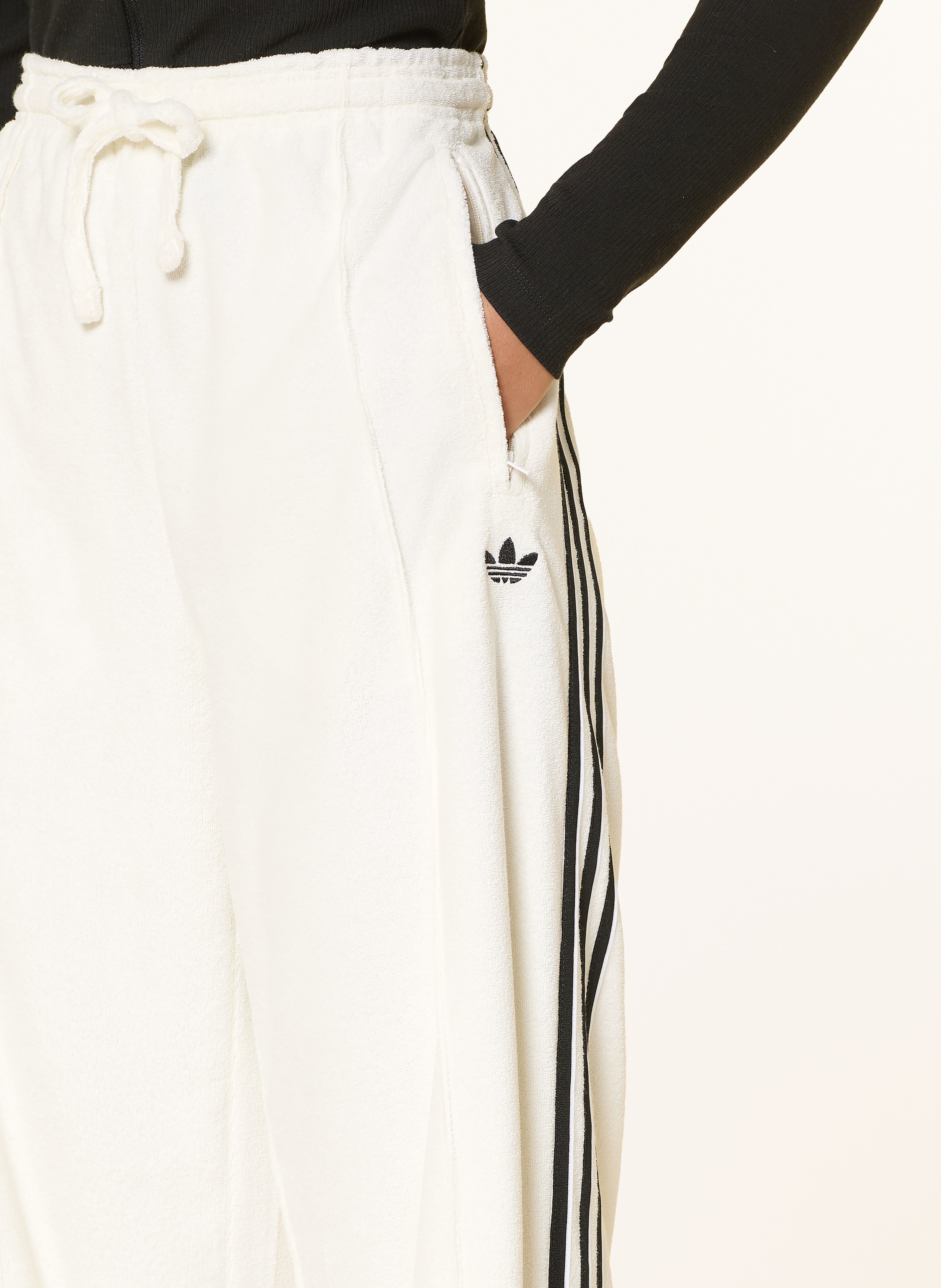 Thumbnail - Adidas Originals Track Pants Terry Towel Firebird Aus Frottee weiss