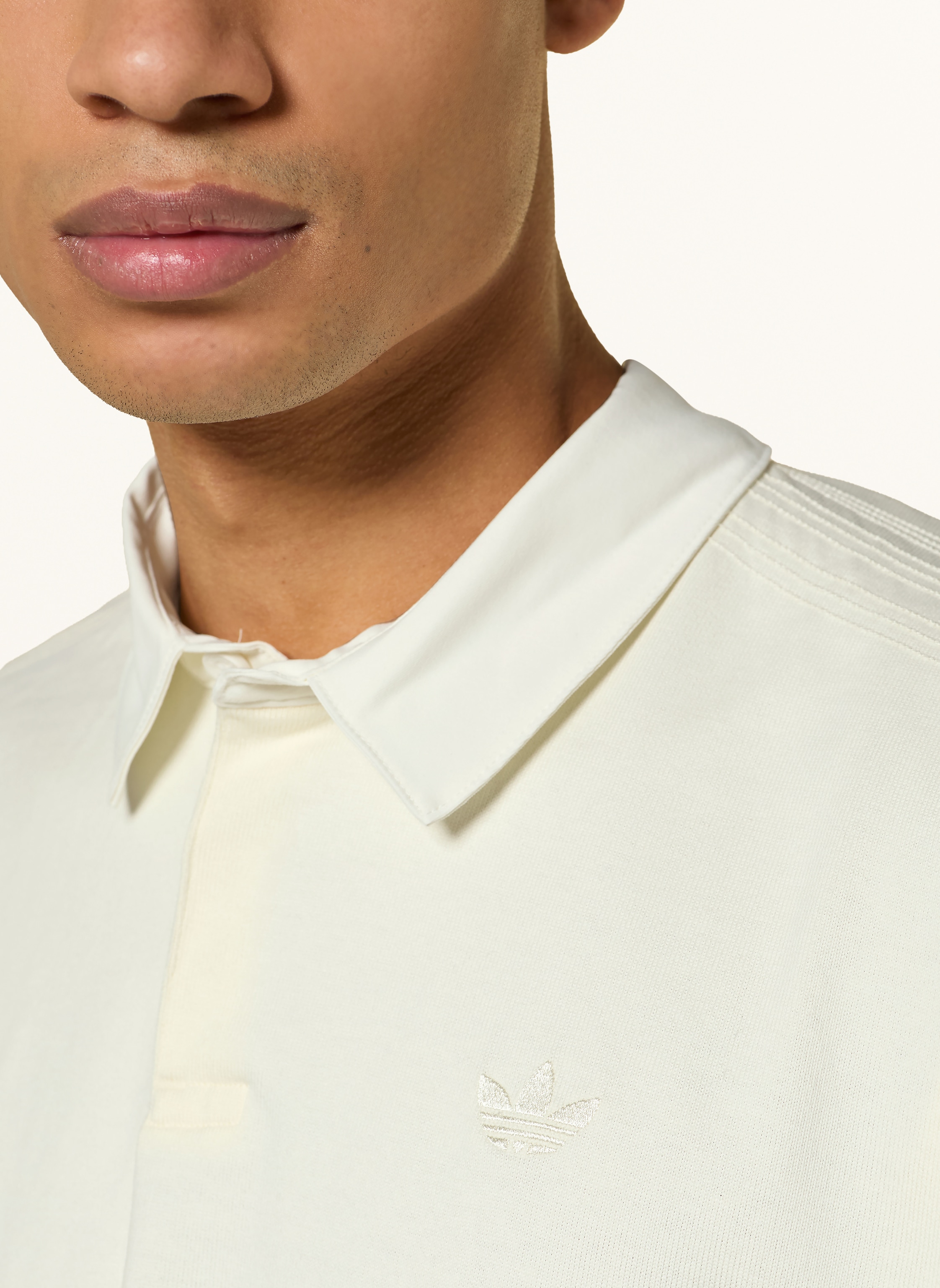 Thumbnail - Adidas Originals Jersey-Poloshirt Premium Essentials beige