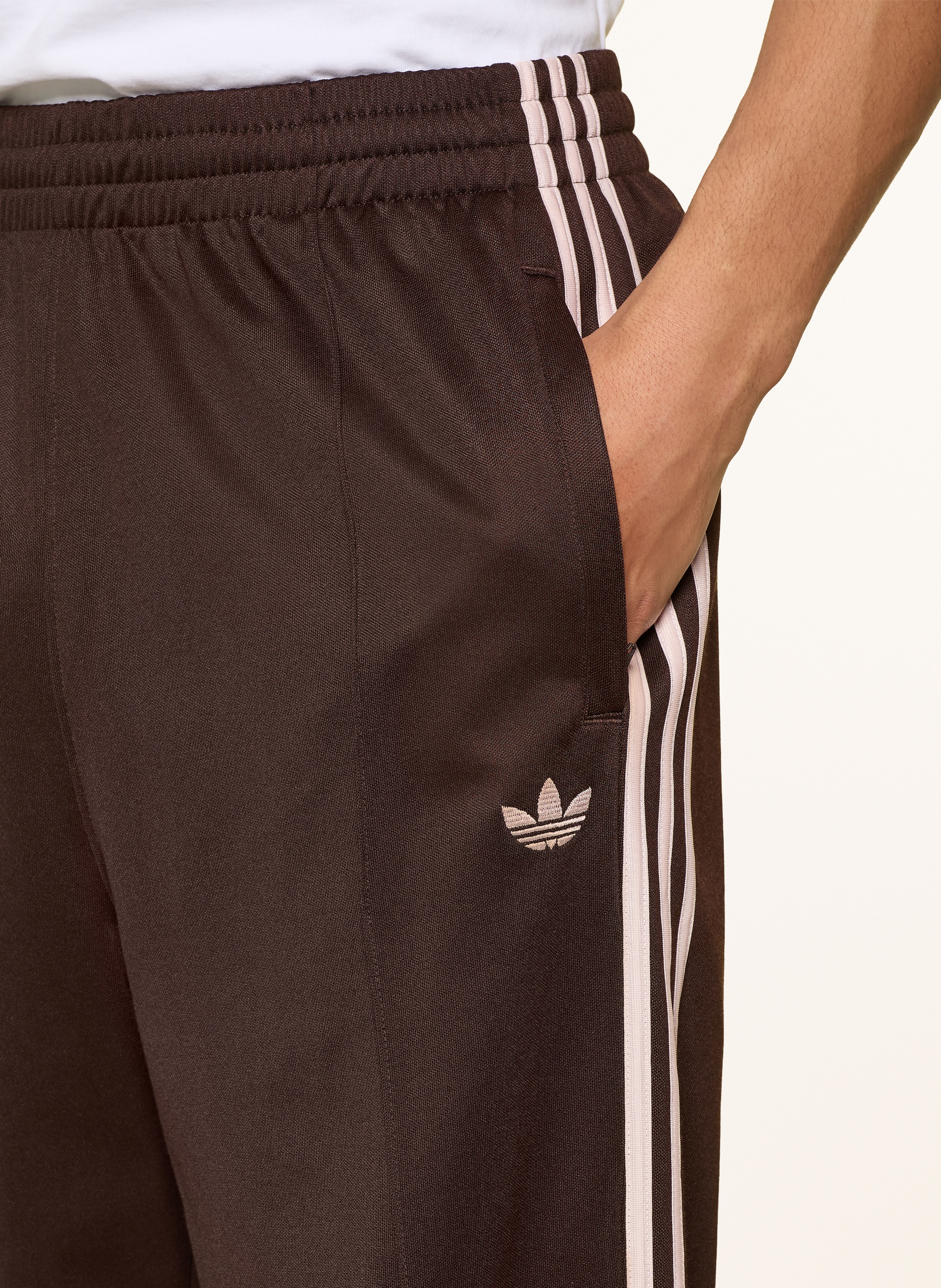 Thumbnail - Adidas Originals Track Pants Baggy Mit Galonstreifen lila