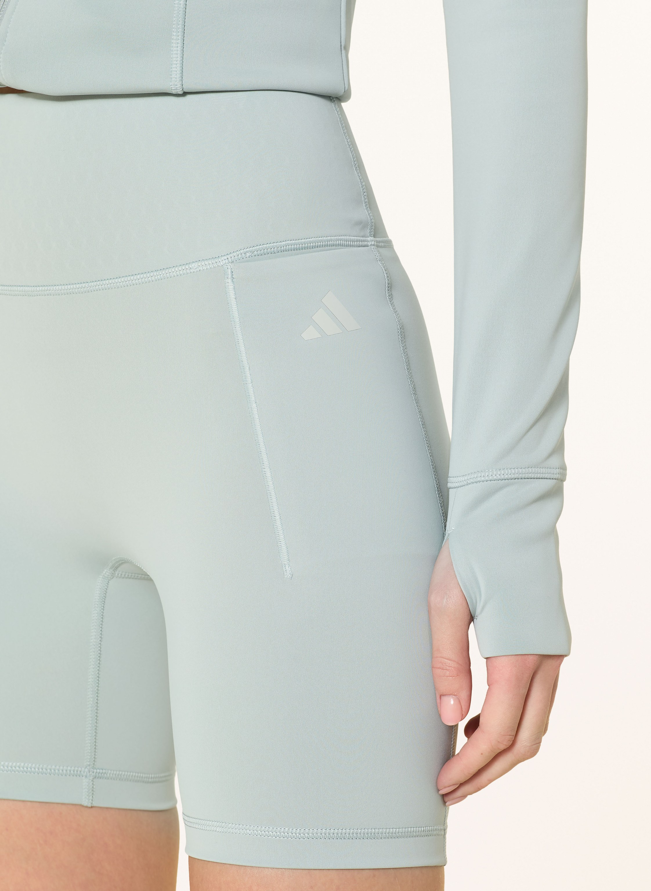 Thumbnail - Adidas Tights Optime Power gruen