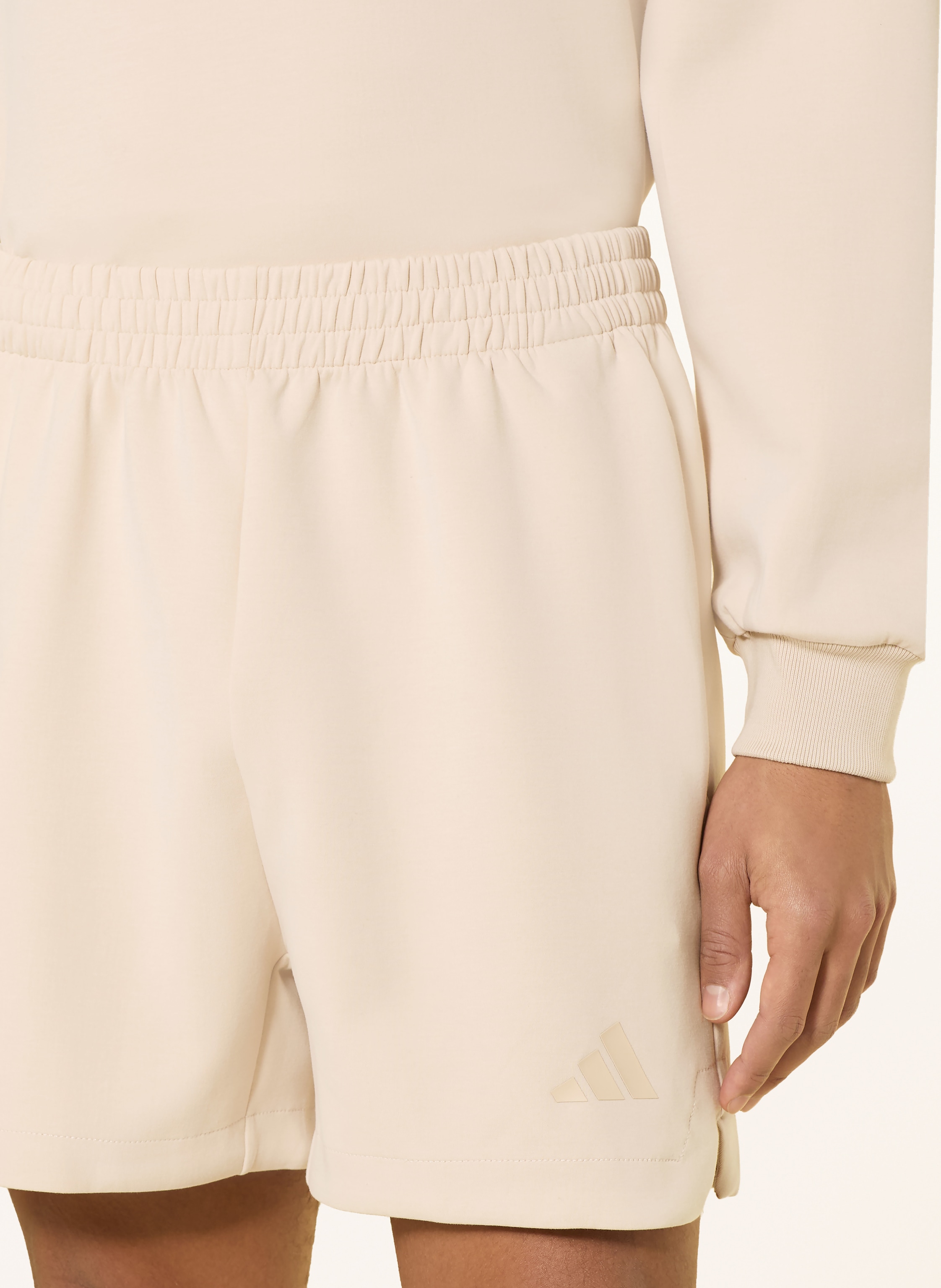 Thumbnail - Adidas Sweatshorts Soft Lux beige