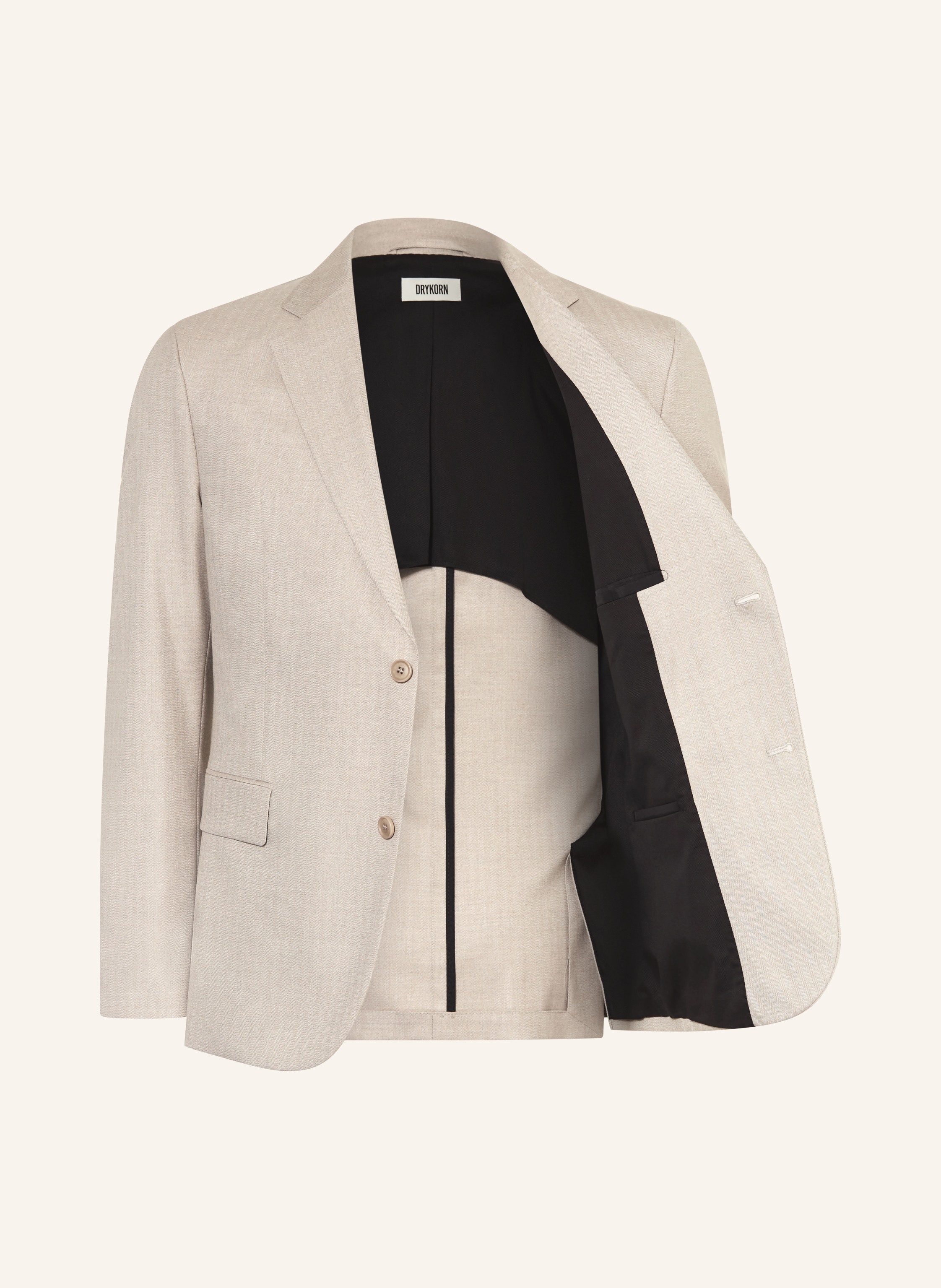 Thumbnail - Drykorn Anzugsakko Yames Extra Slim Fit beige