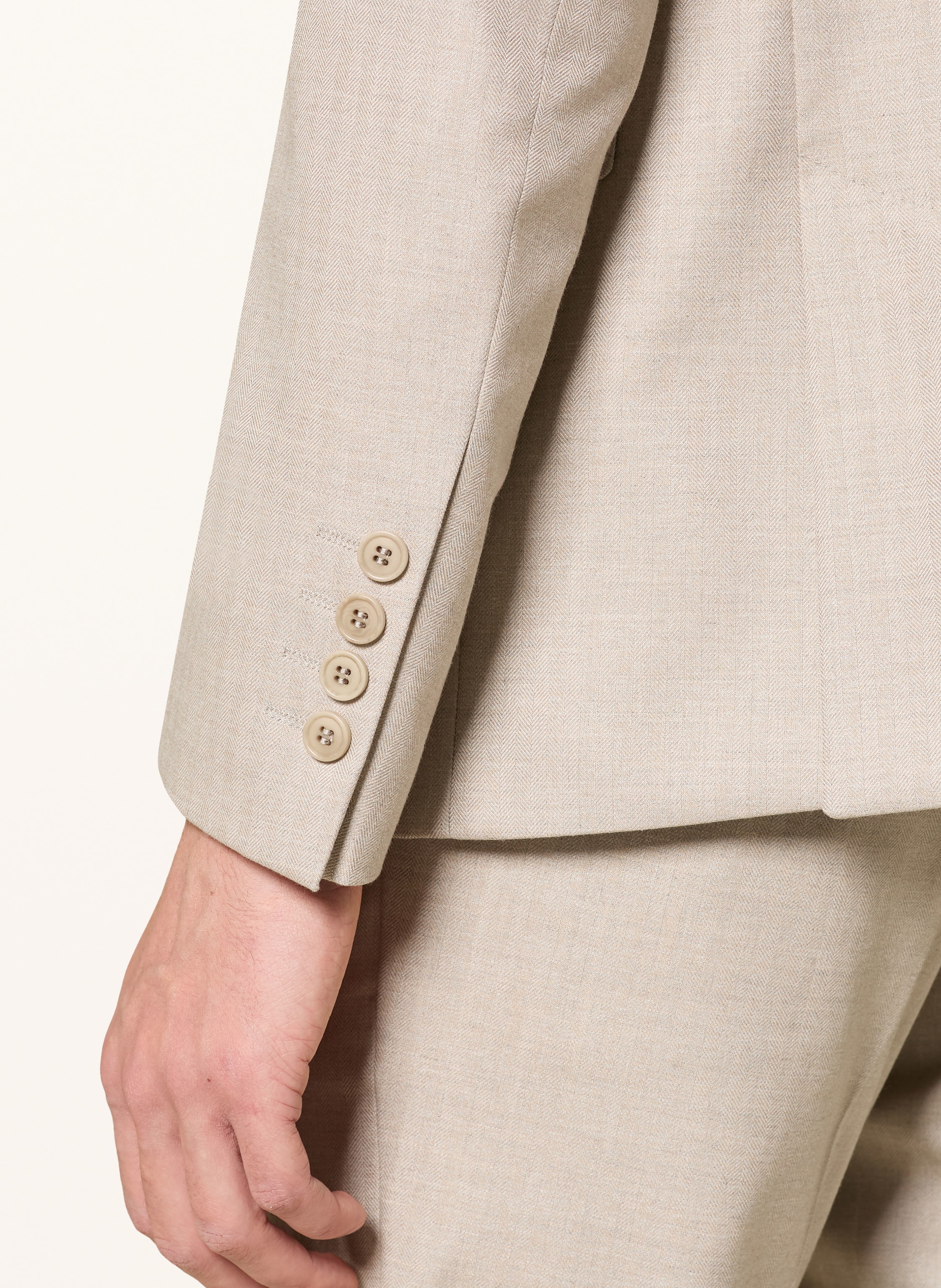 Thumbnail - Drykorn Anzugsakko Yames Extra Slim Fit beige