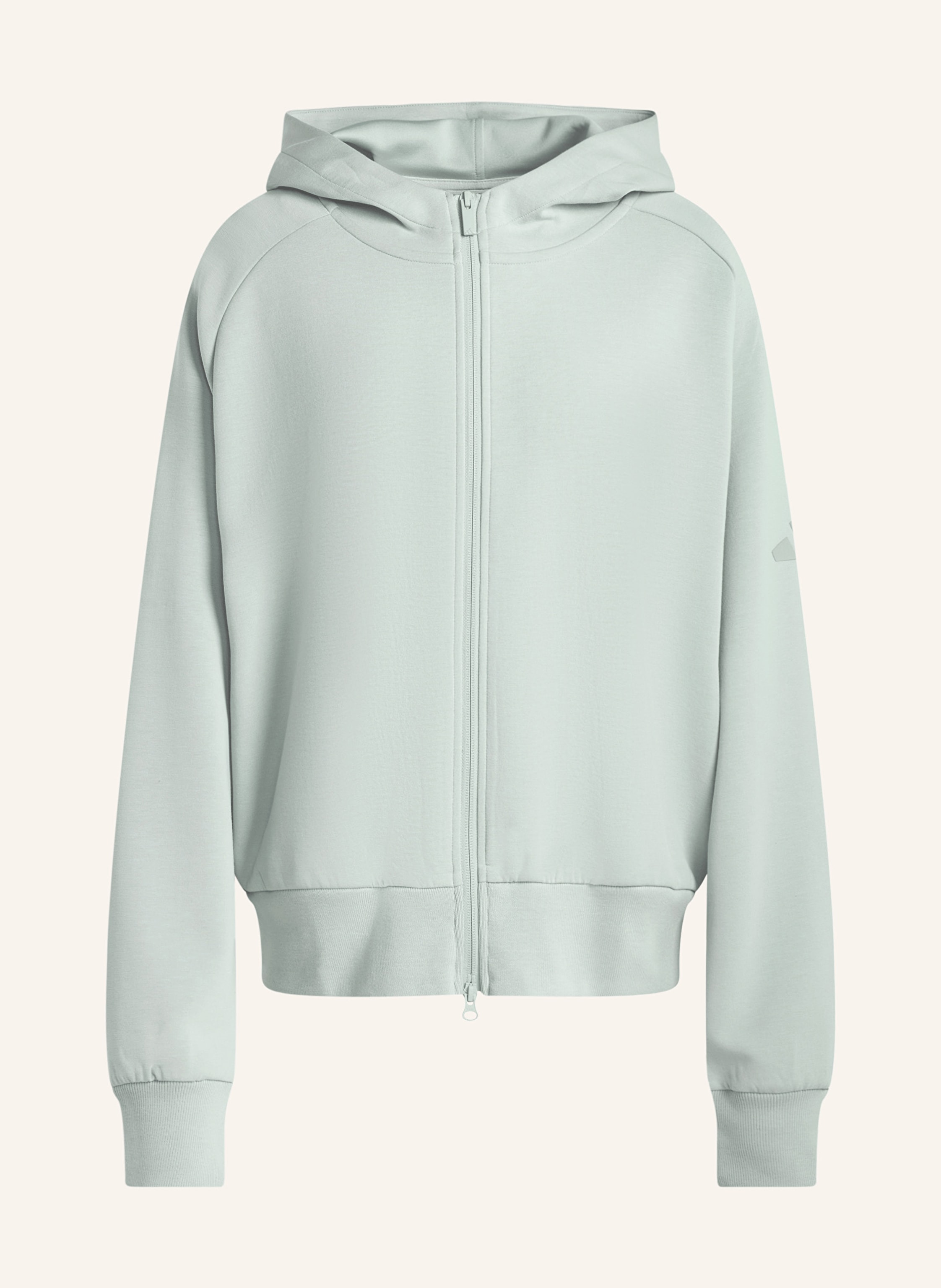 Adidas Sweatjacke Soft Lux gruen