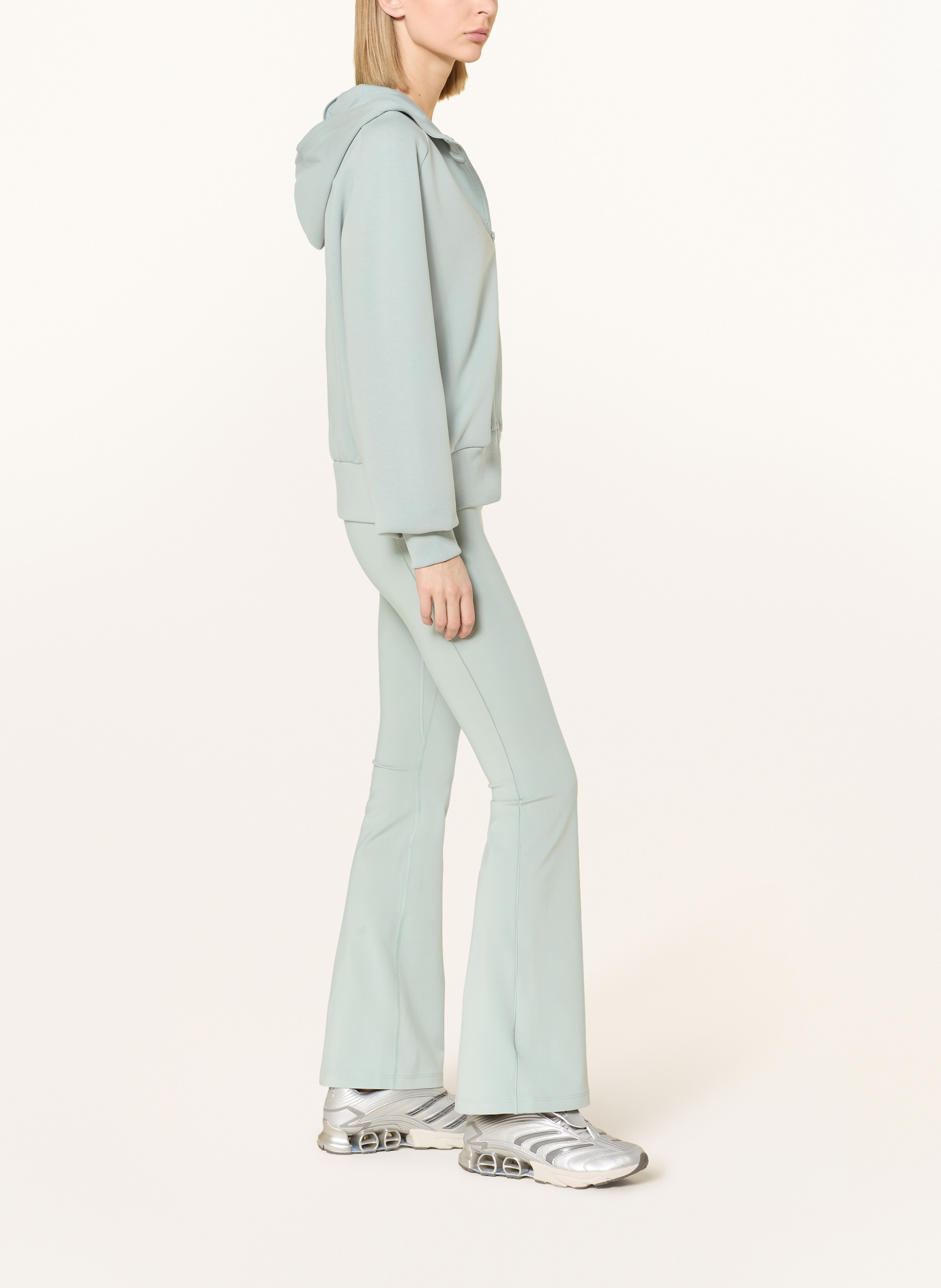 Thumbnail - Adidas Sweatjacke Soft Lux gruen