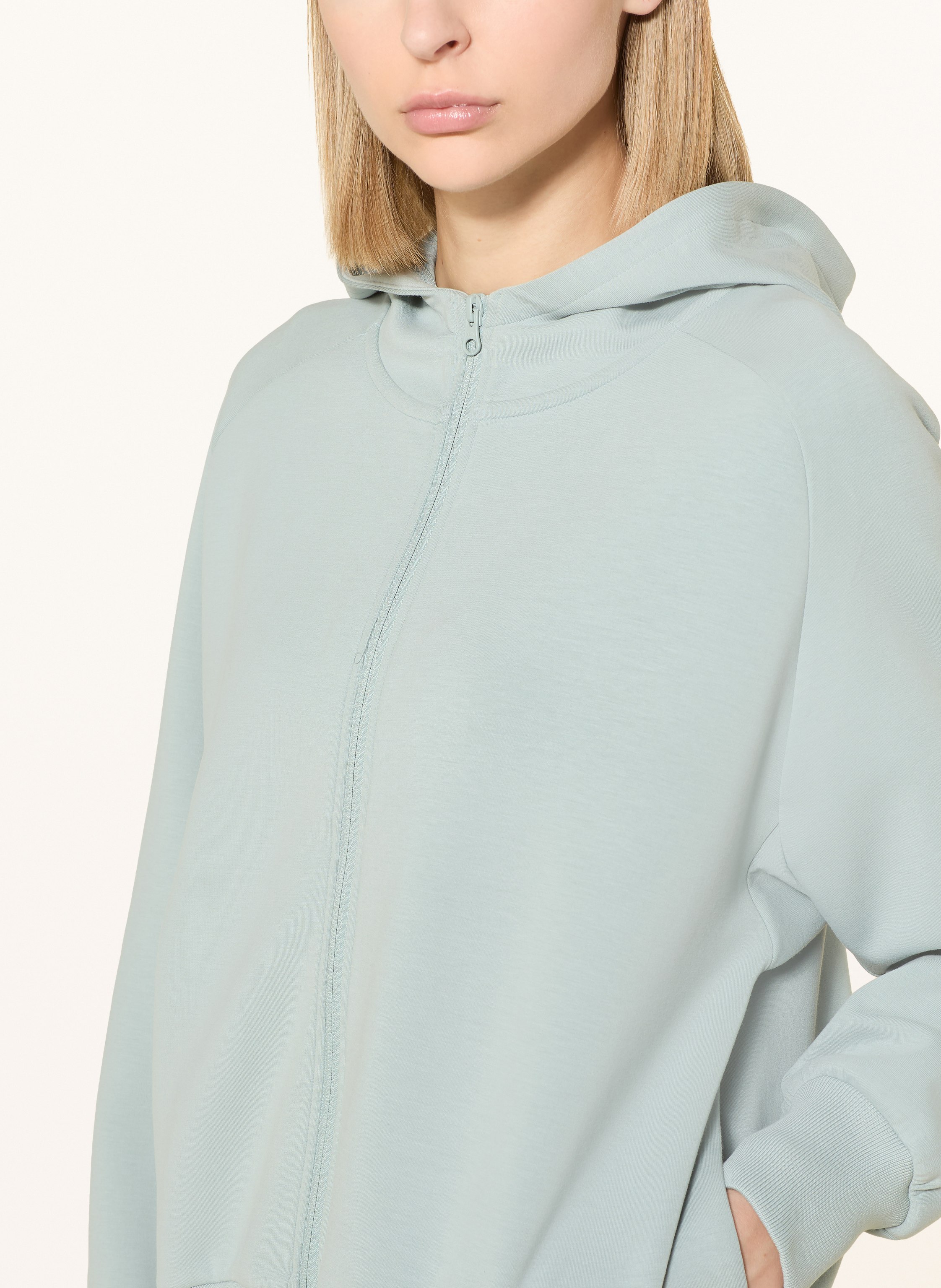 Thumbnail - Adidas Sweatjacke Soft Lux gruen