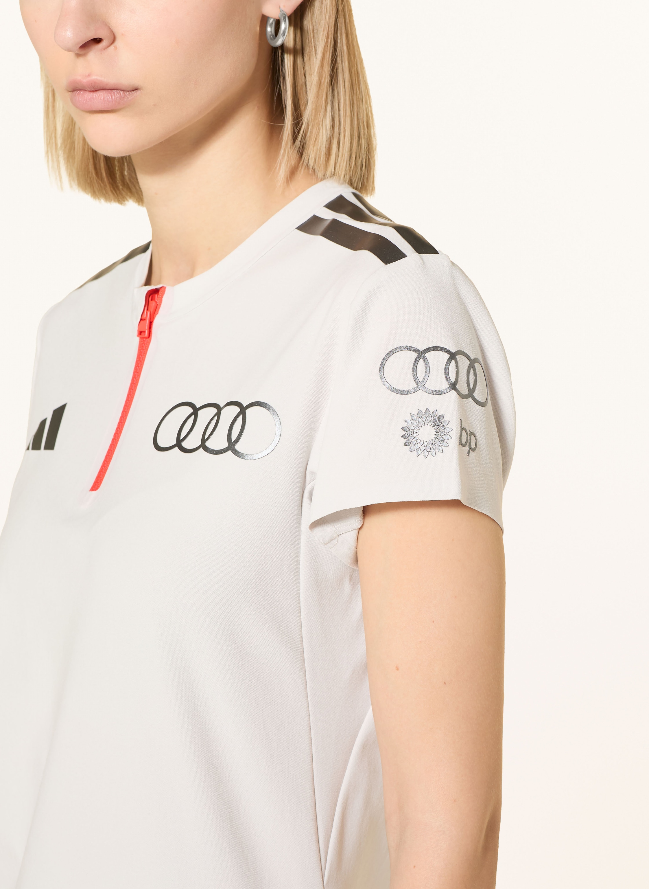 Thumbnail - Adidas Funktions-Poloshirt Audi Formula One Team Engineers & Marketing grau
