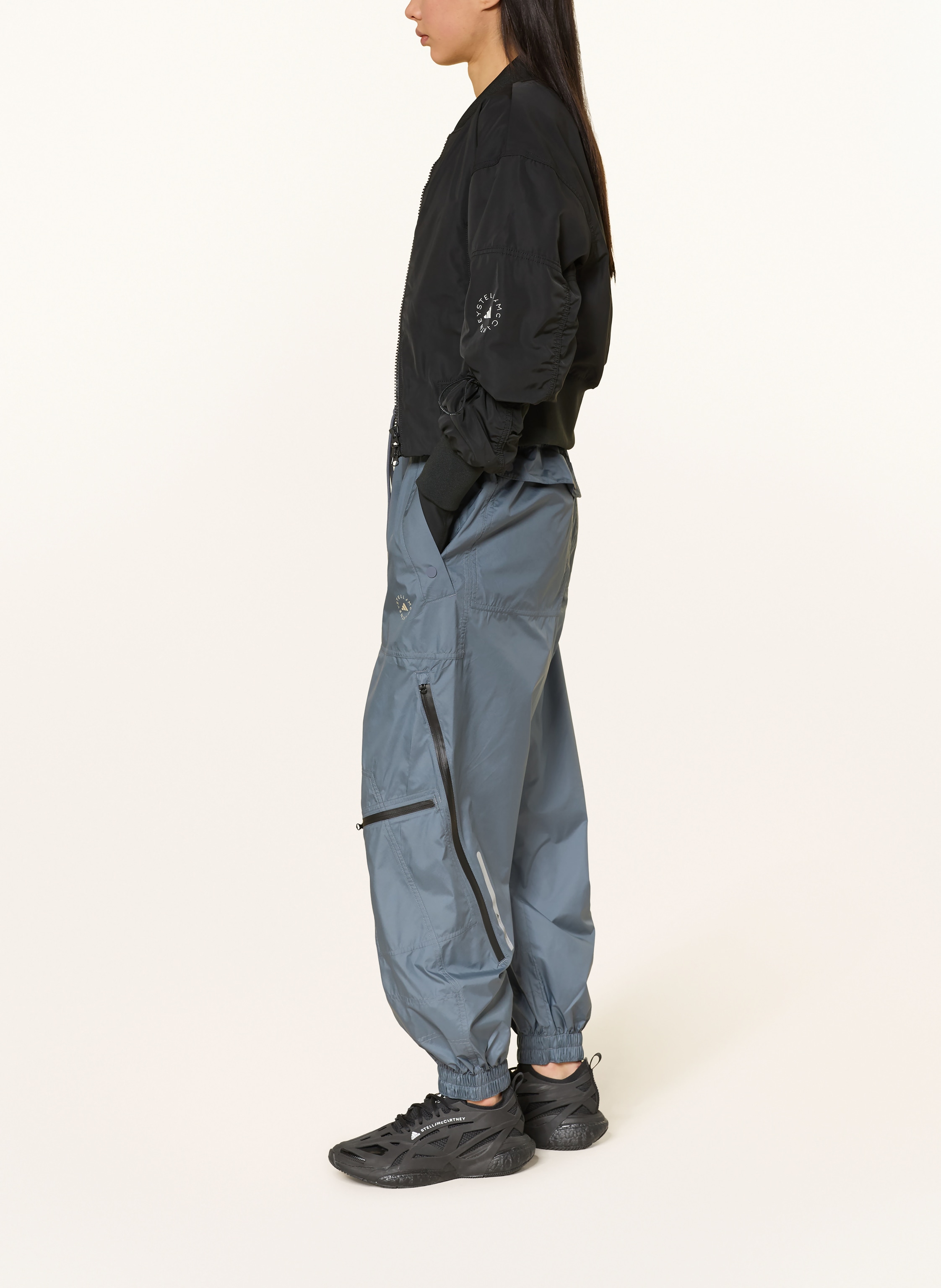 Thumbnail - Adidas By Stella Mccartney Track Pants Adidas By Stella Mccartney Zip grau