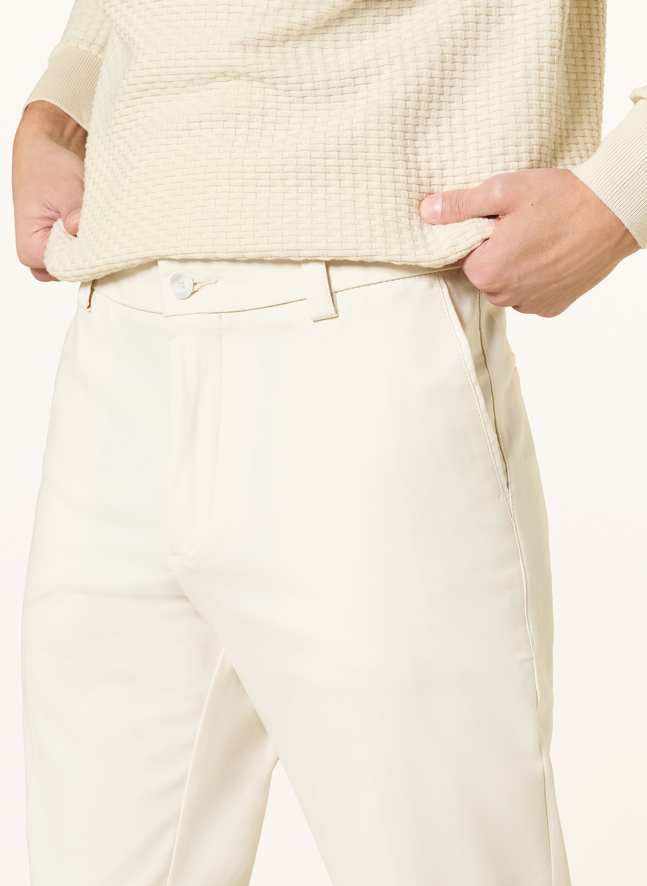 Thumbnail - Boss Chino Kane Regular Fit weiss