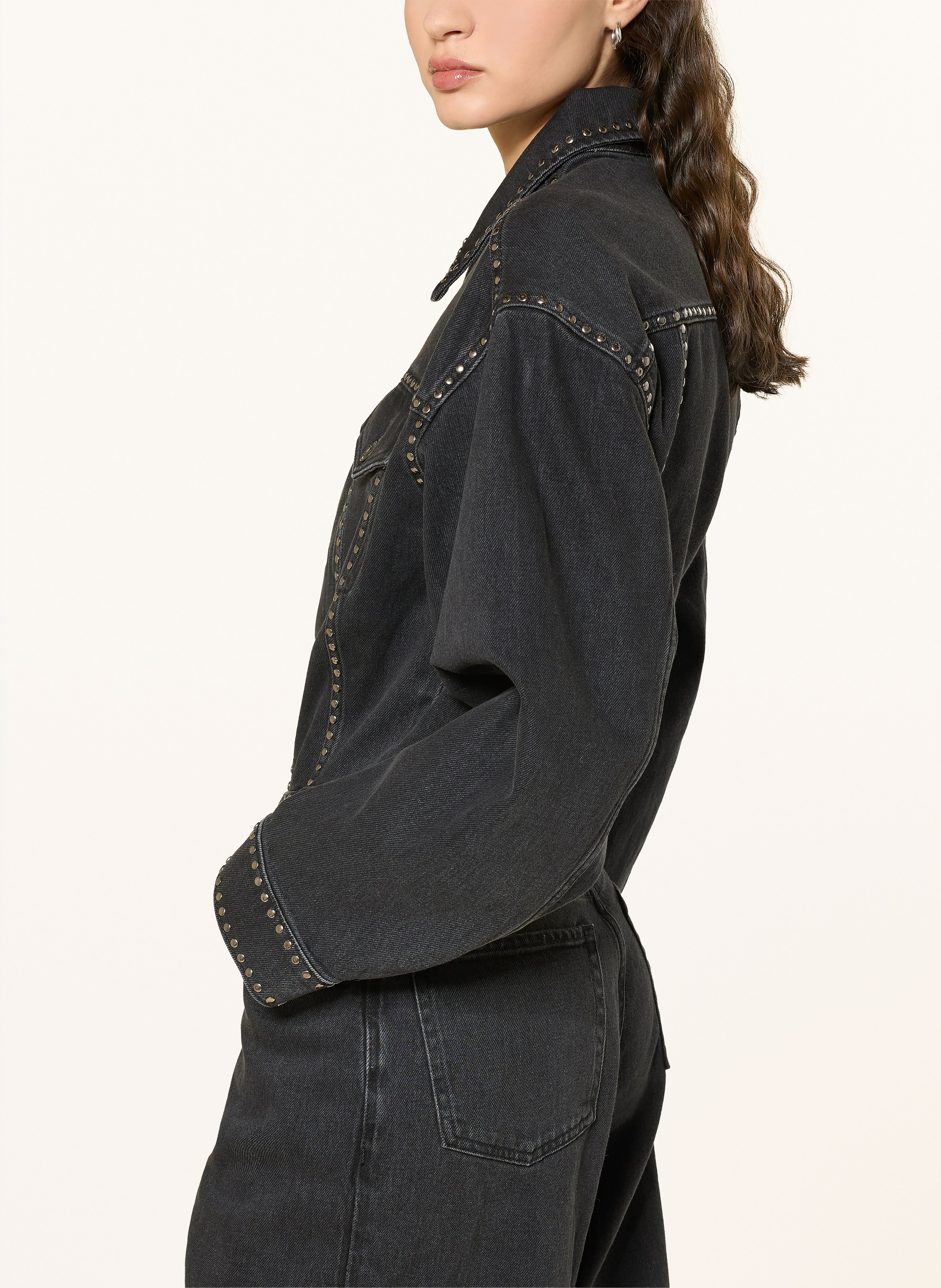 Thumbnail - 7 For All Mankind Jeans-Jumpsuit schwarz