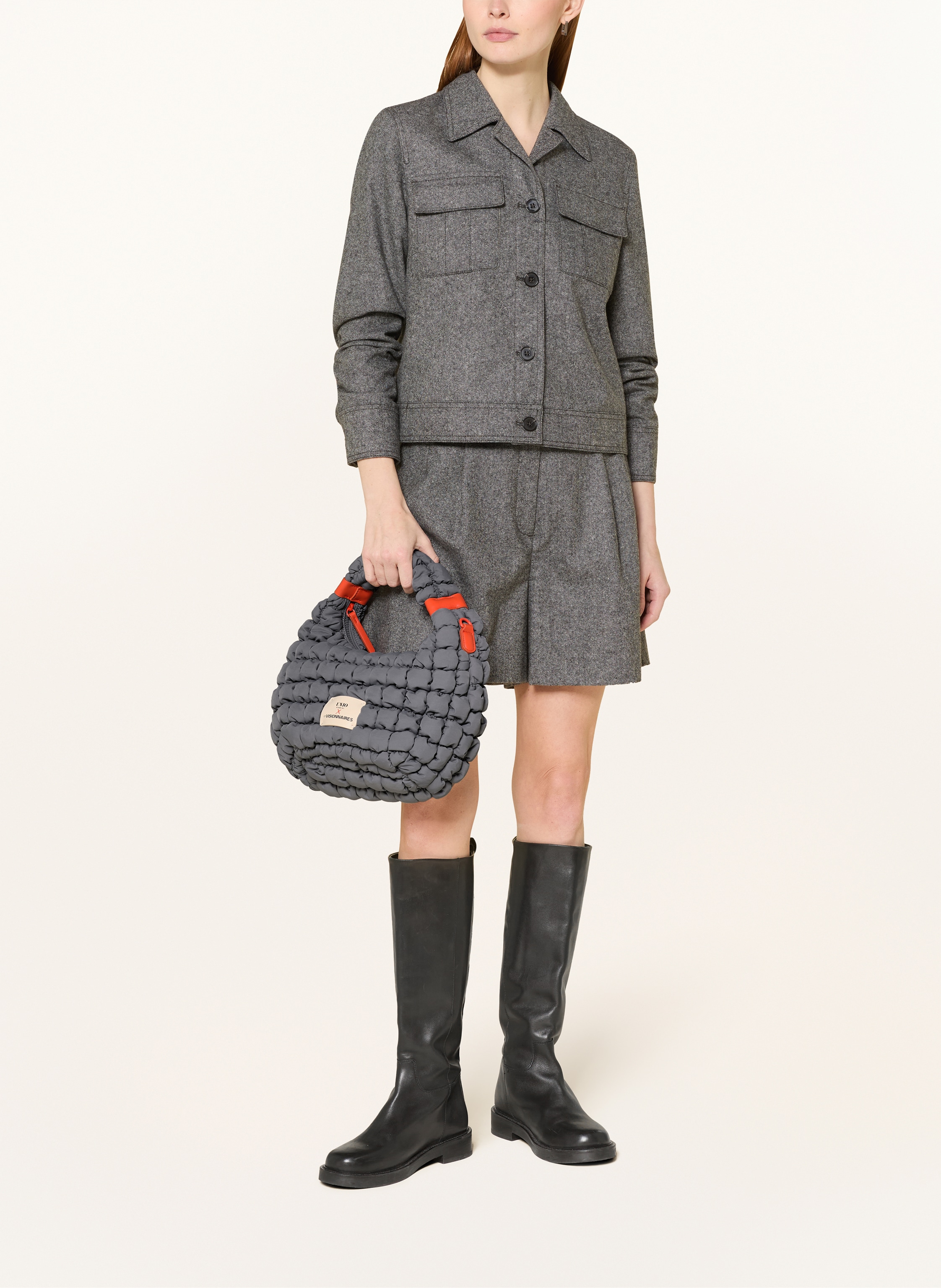 Thumbnail - Unio Handtasche Kitzbuehel Bubble Small grau