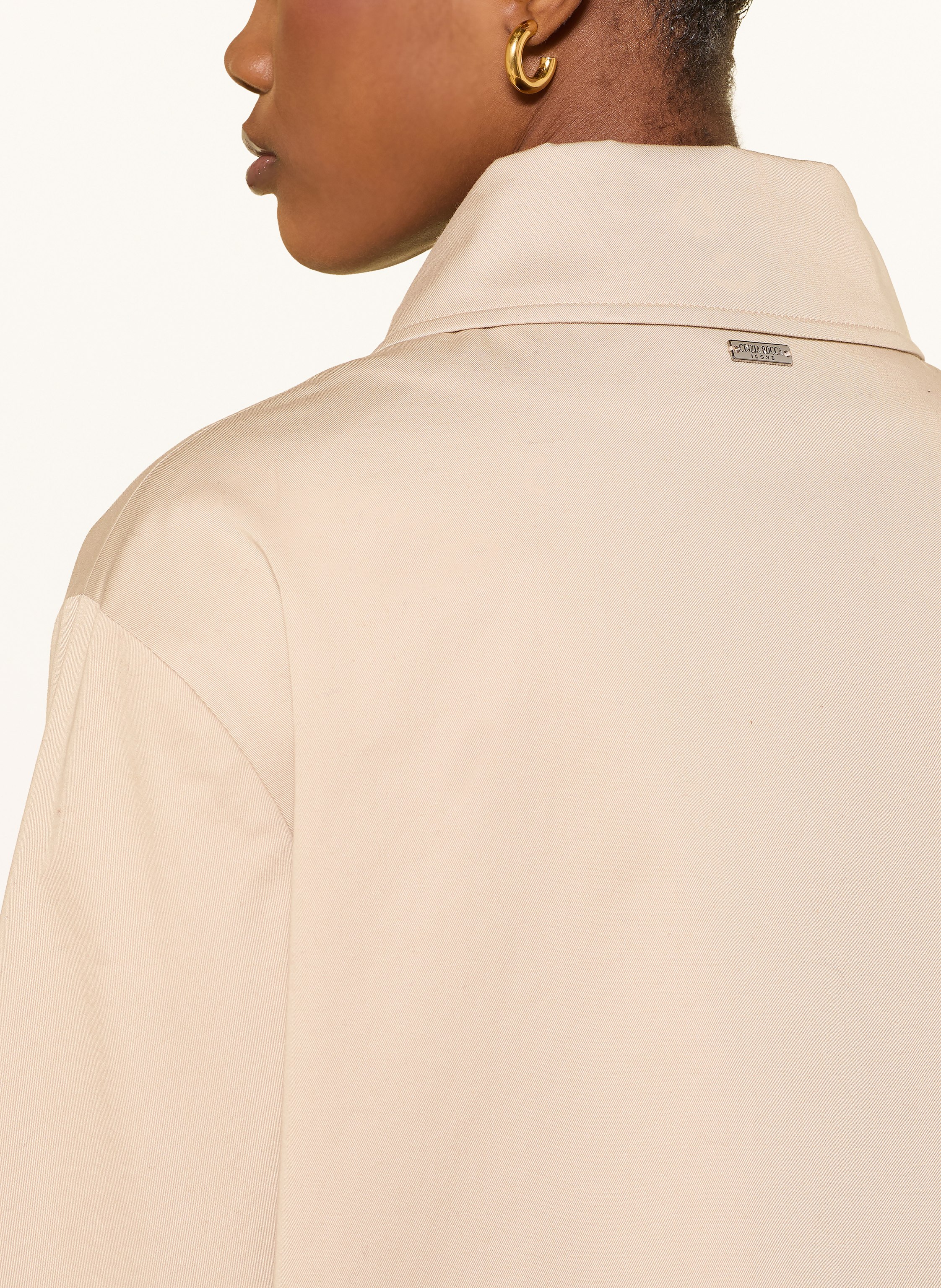 Thumbnail - Icons Cinzia Rocca Overjacket Mit 3/4-Arm beige