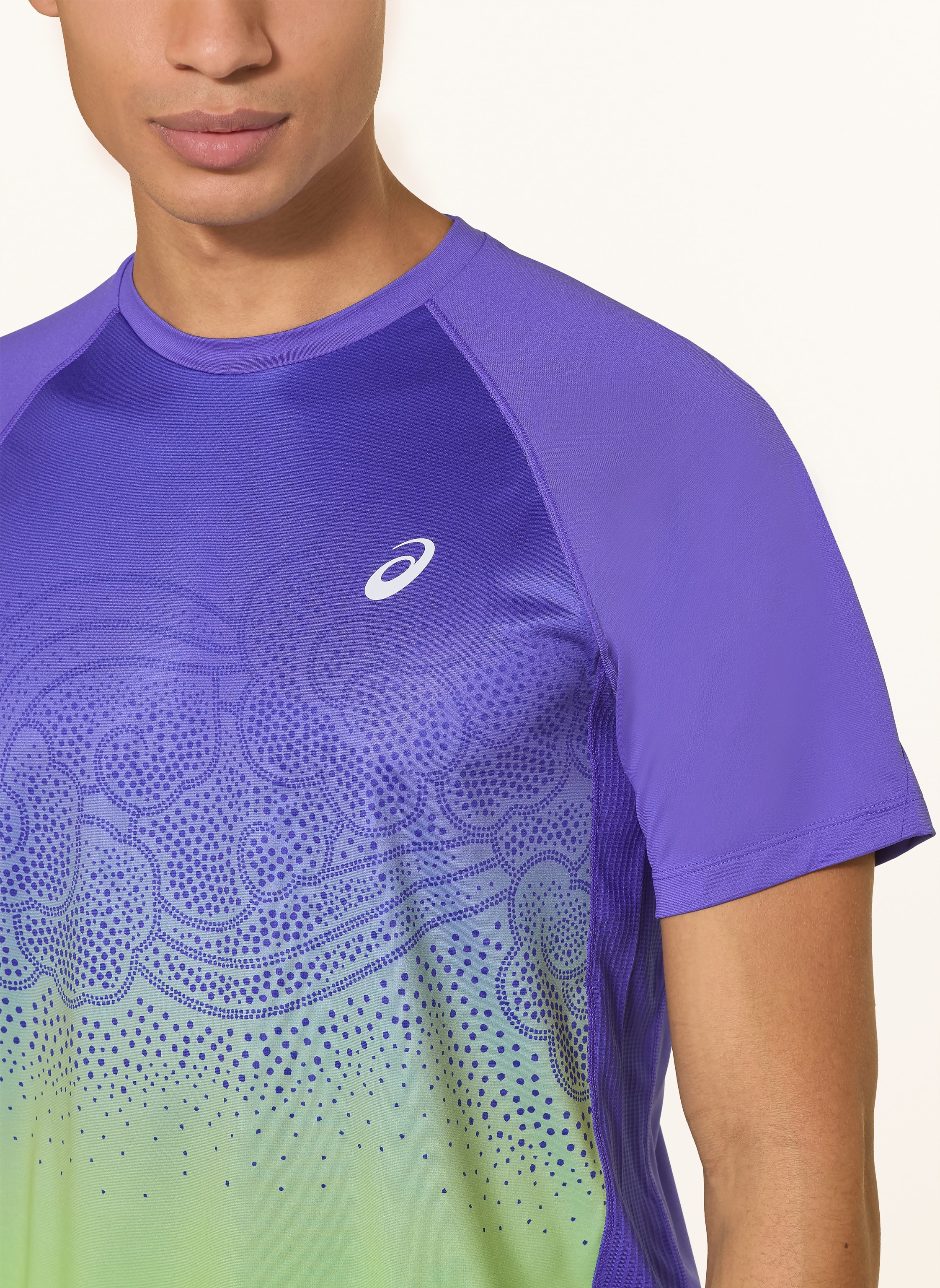 Thumbnail - Asics Laufshirt Road Fade blau