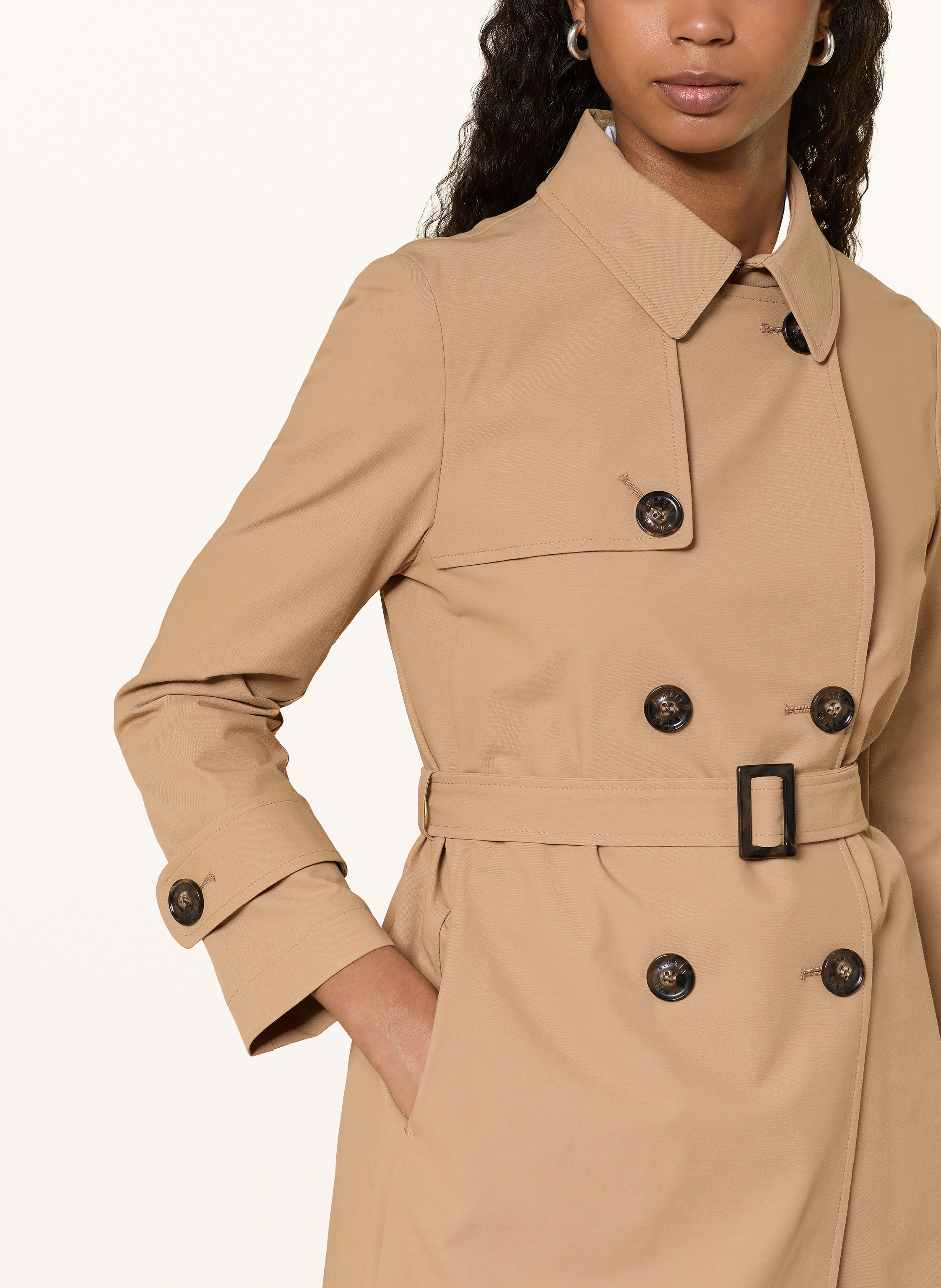 Thumbnail - Cinzia Rocca Trenchcoat braun