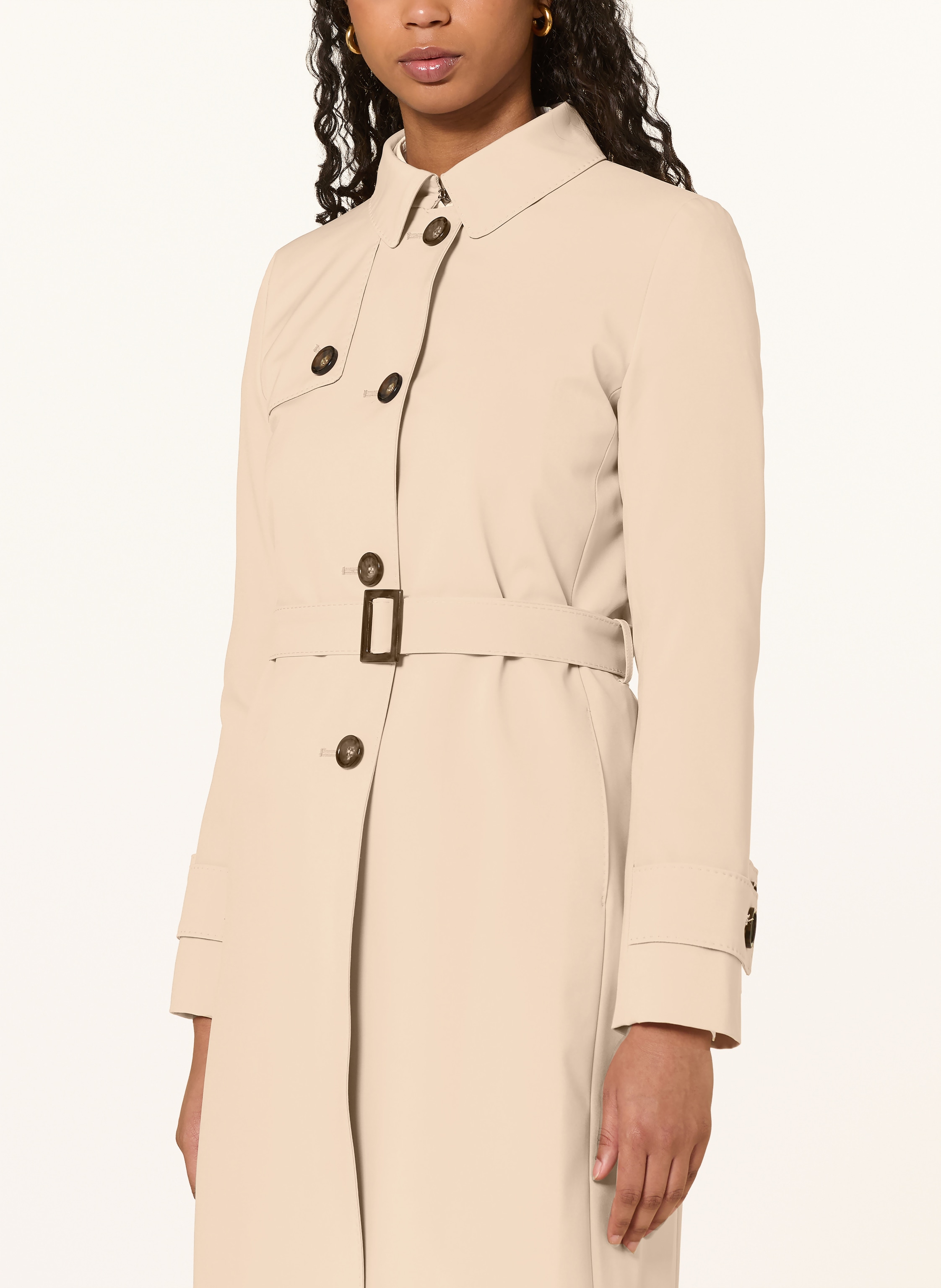 Thumbnail - Cinzia Rocca Trenchcoat beige