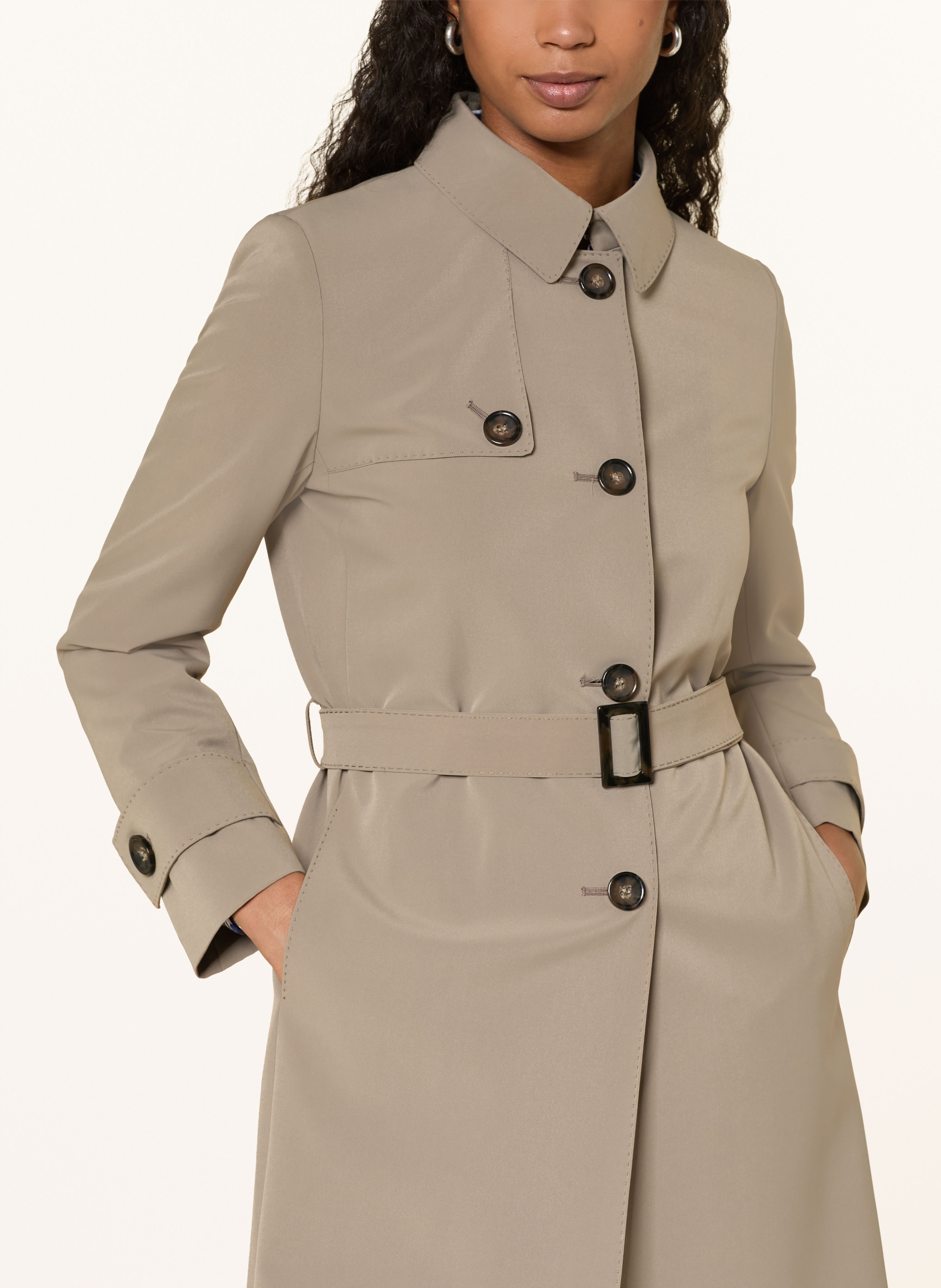 Thumbnail - Cinzia Rocca Trenchcoat gruen