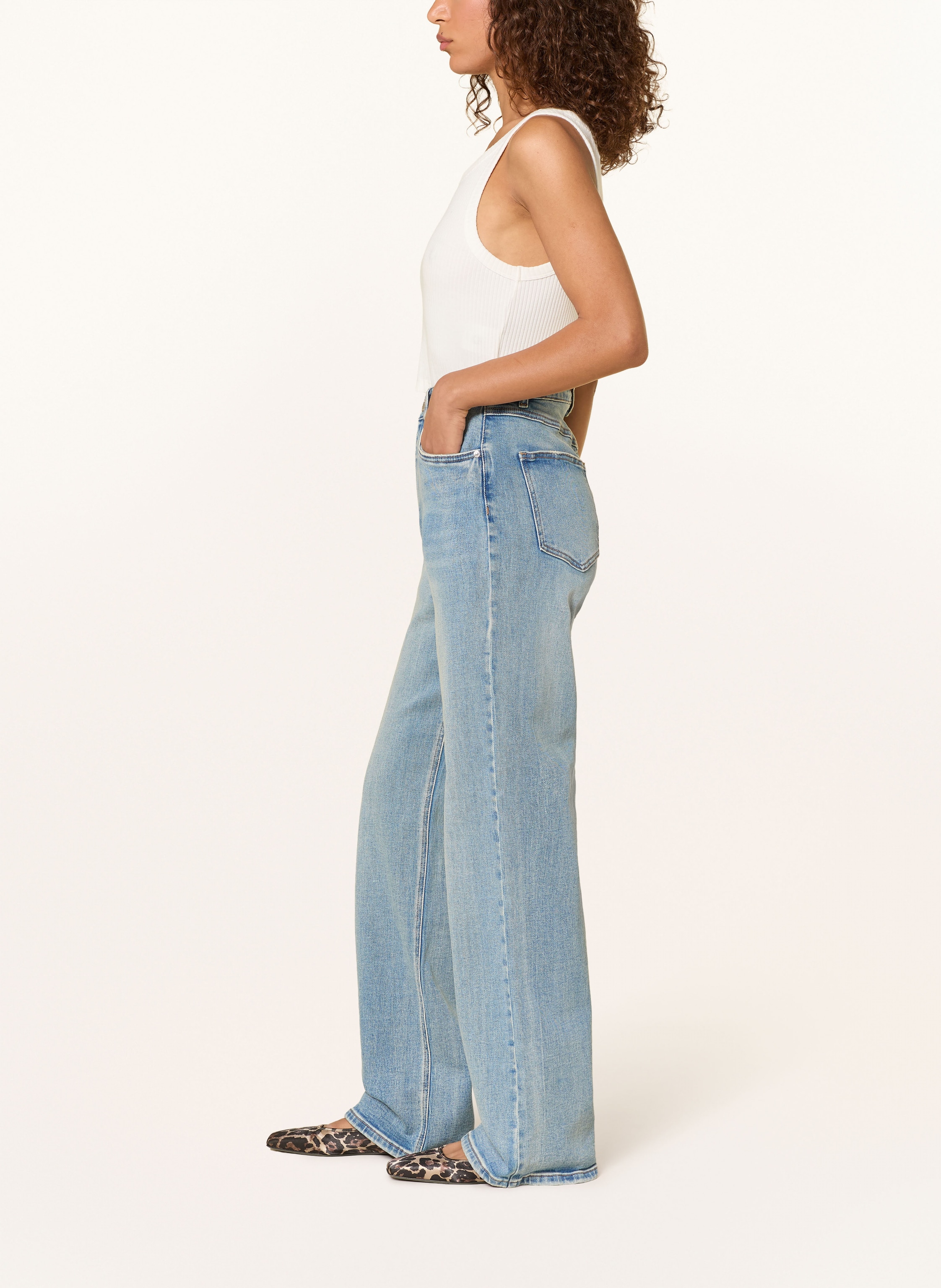 Thumbnail - Gestuz Straight Jeans Gzzolani blau