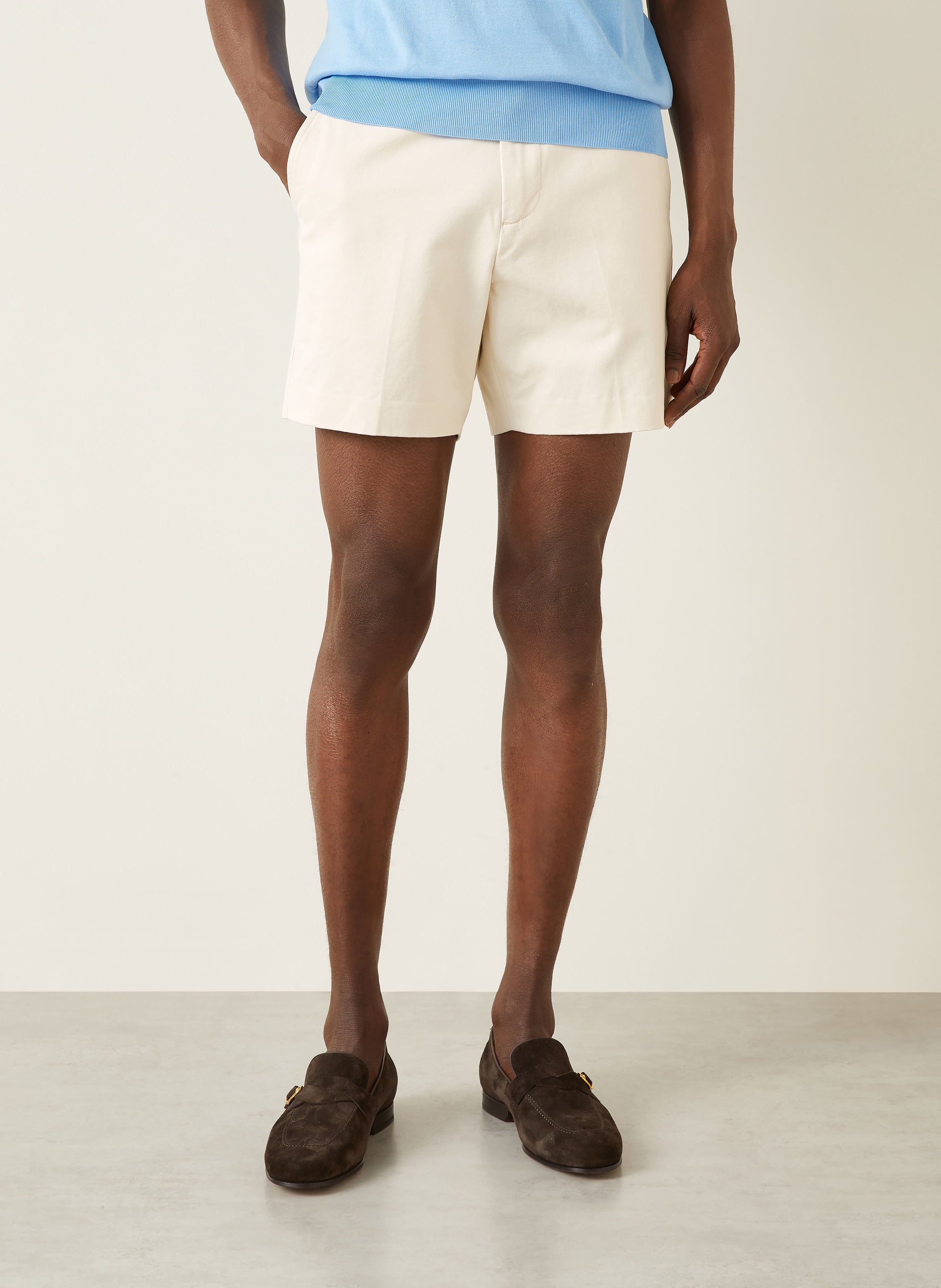 Thumbnail - Tom Ford Chinoshorts beige