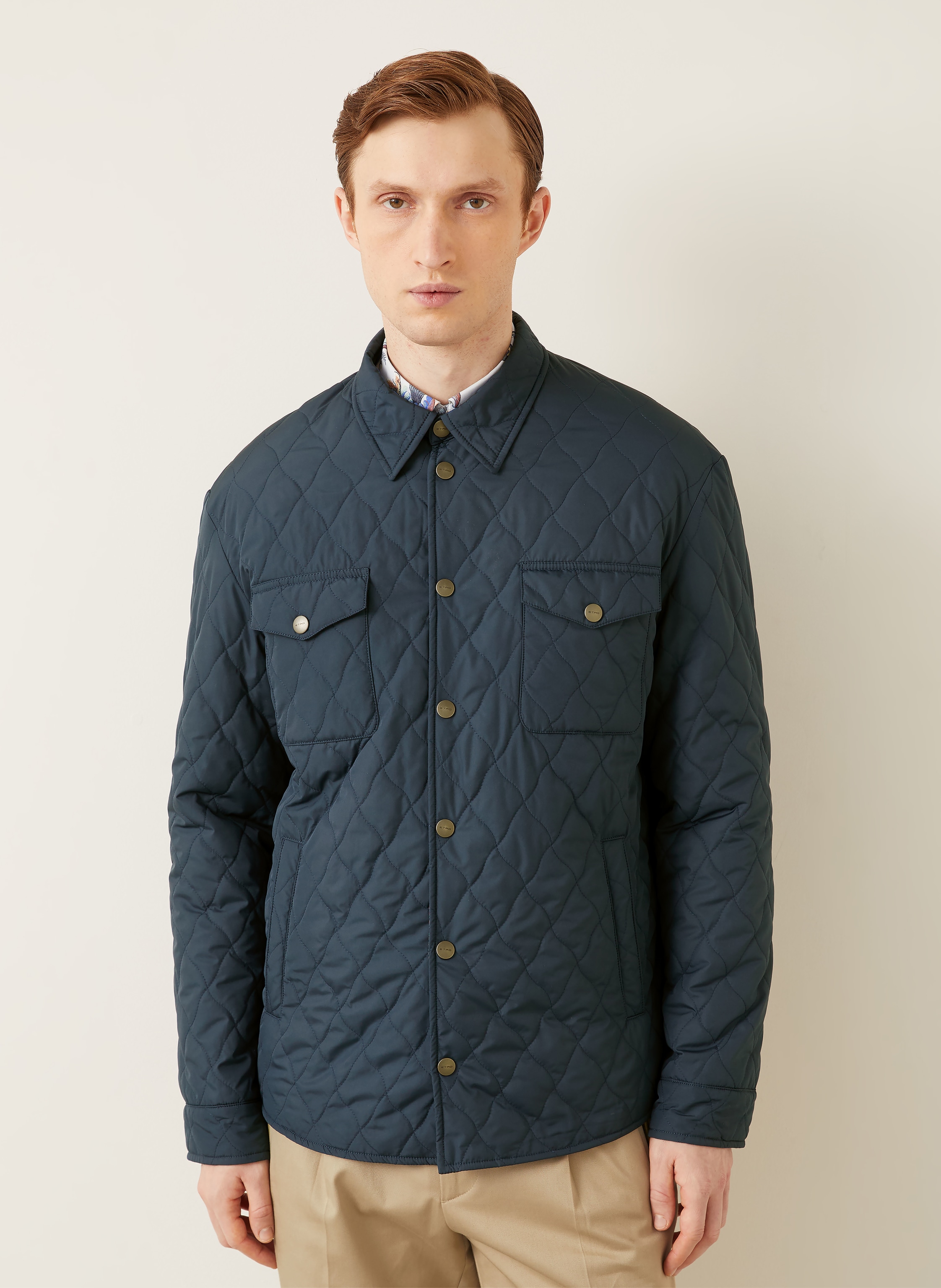 Thumbnail - Etro Overjacket blau
