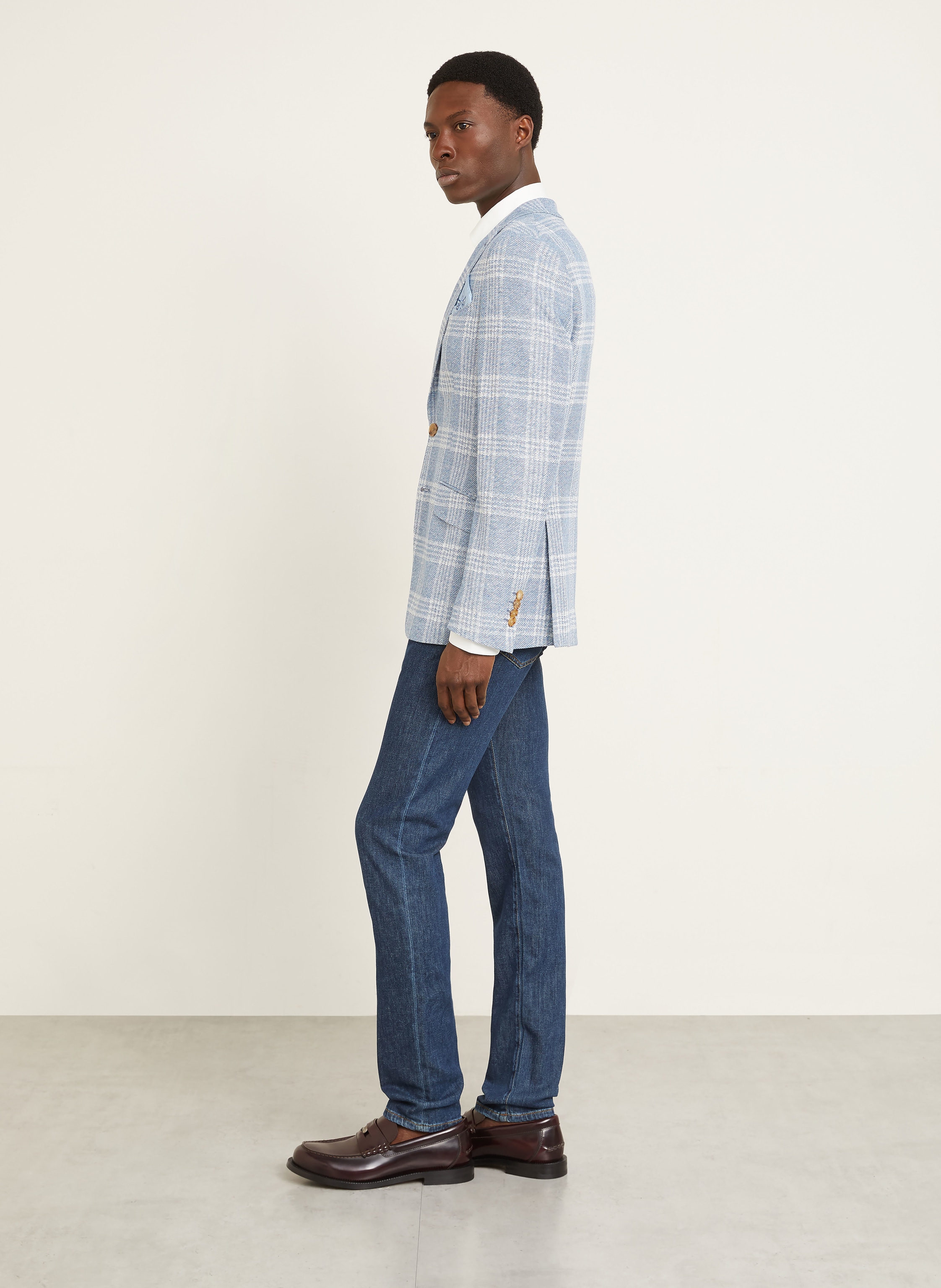 Thumbnail - Etro Jeans Extra Slim Fit blau