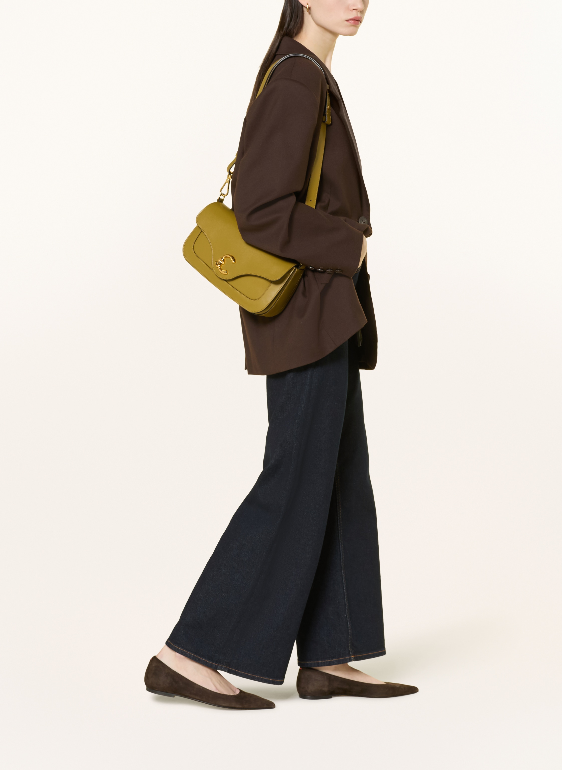 Thumbnail - Coccinelle Schultertasche gruen